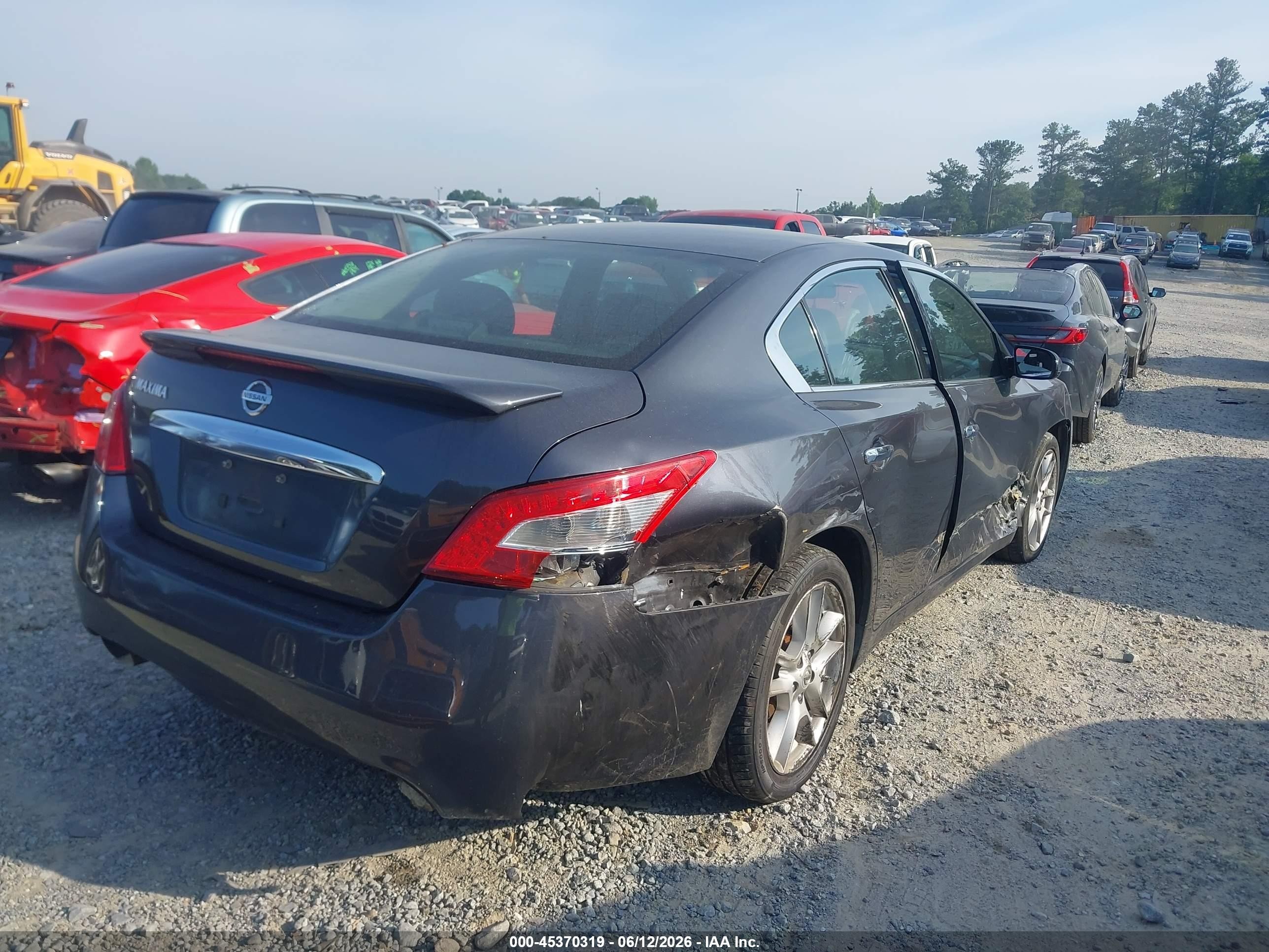 2009 Nissan Maxima 3.5 S Gray vin: 1N4AA51E79C809828