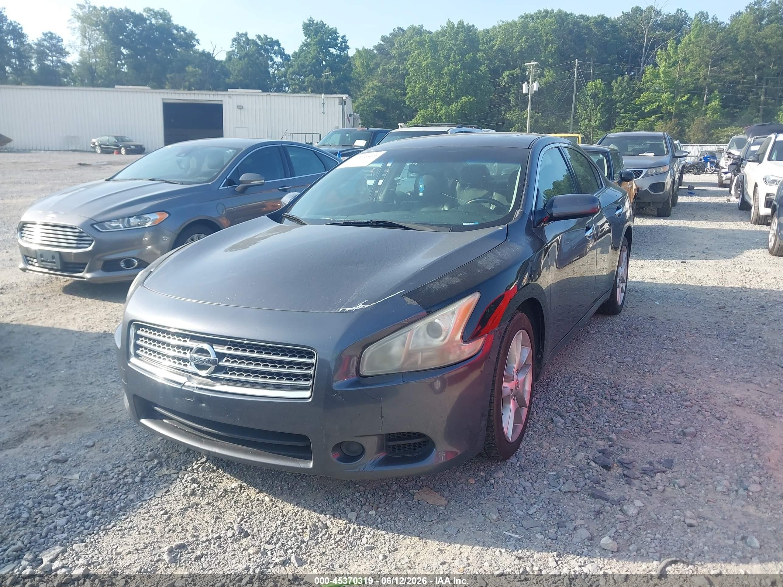 2009 Nissan Maxima 3.5 S Gray vin: 1N4AA51E79C809828