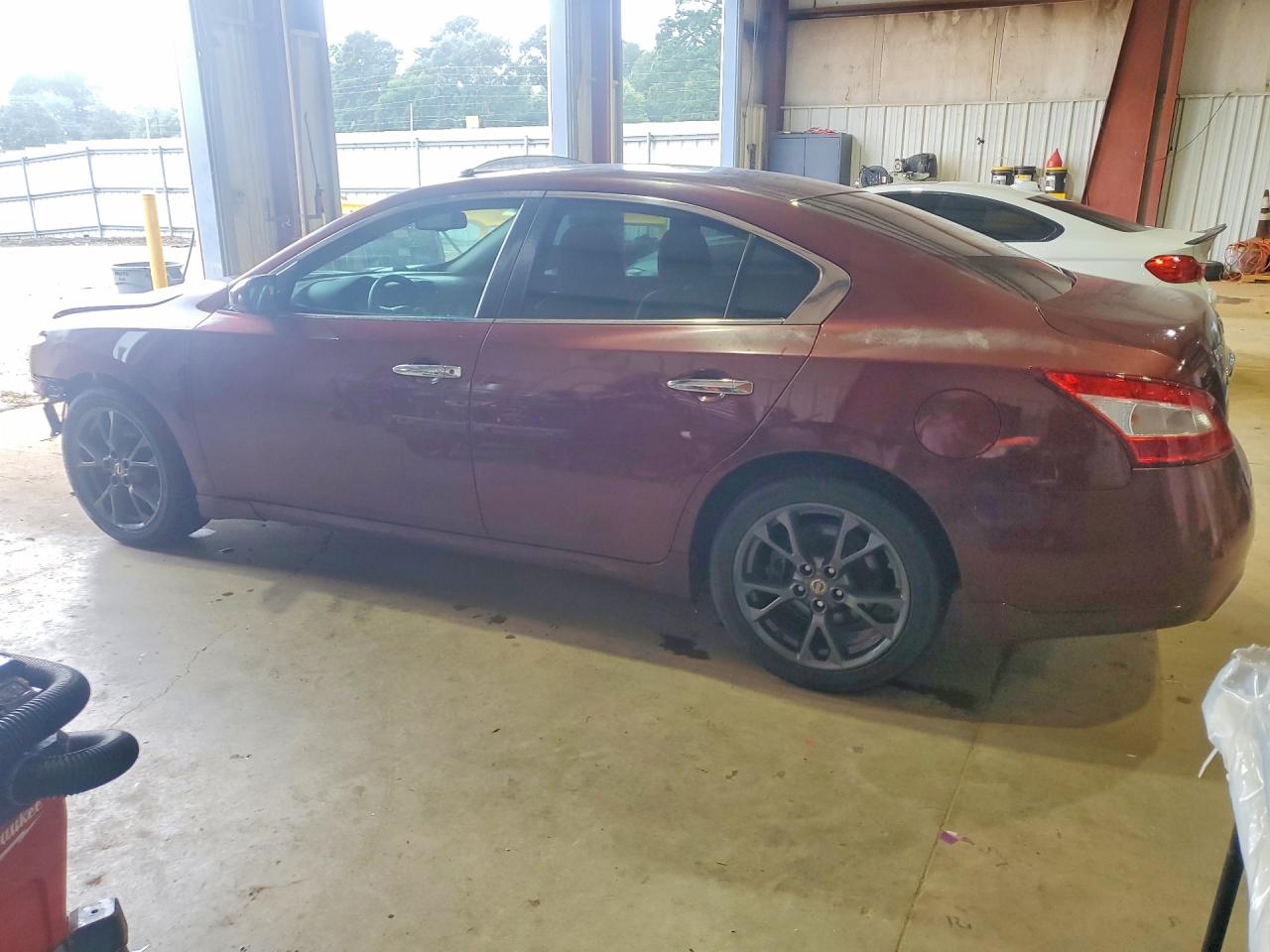 2009 Nissan Maxima 3.5 S Maroon vin: 1N4AA51E79C836530