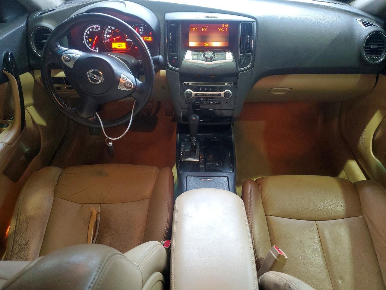 2009 Nissan Maxima 3.5 S Maroon vin: 1N4AA51E79C836530