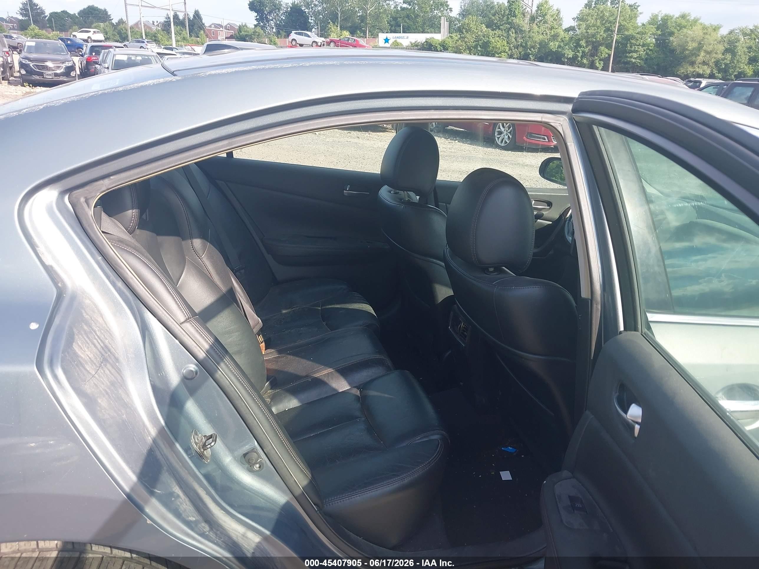 2009 Nissan Maxima 3.5 Sv Light Blue vin: 1N4AA51E79C854817