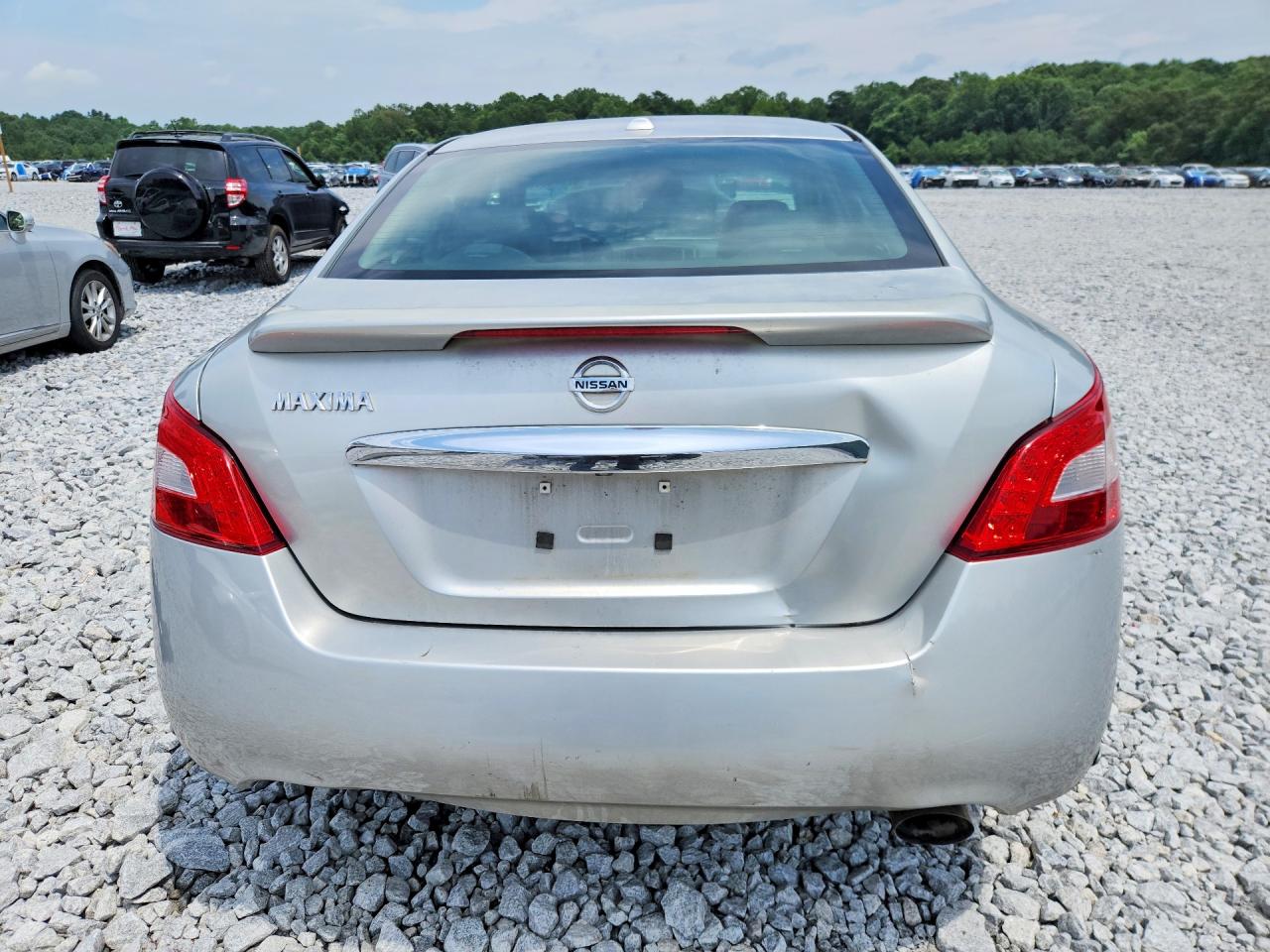 2009 Nissan Maxima 3.5 S Silver vin: 1N4AA51E89C801723