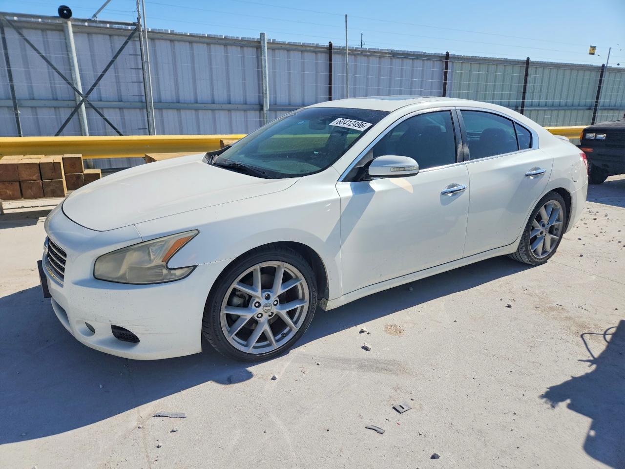 2009 Nissan Maxima White vin: 1N4AA51E89C804802