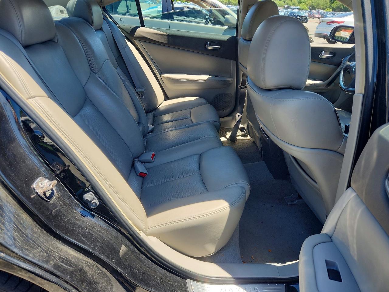 2009 Nissan Maxima 3.5 S Black vin: 1N4AA51E89C809403