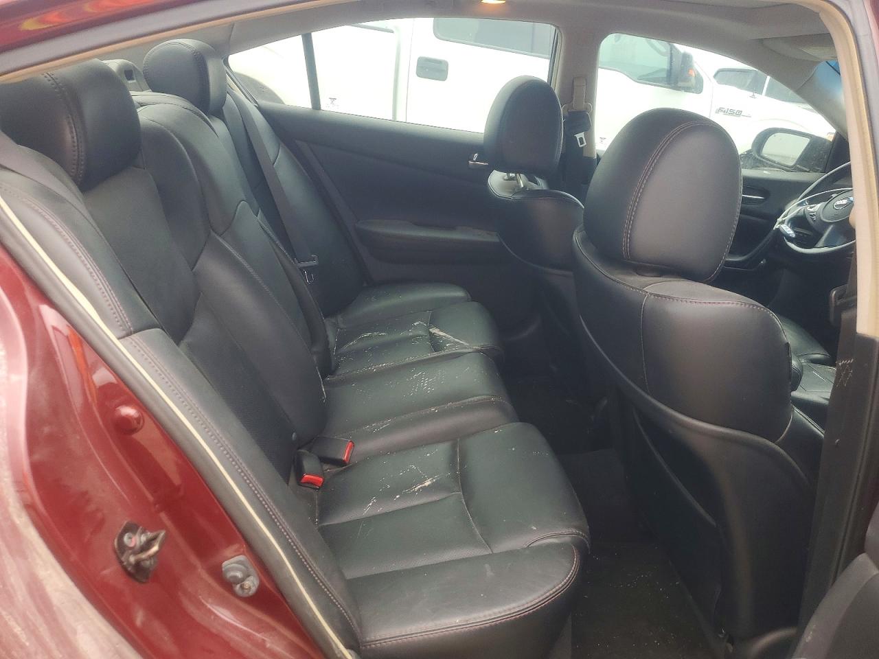 2009 Nissan Maxima 3.5 S Red vin: 1N4AA51E89C814987