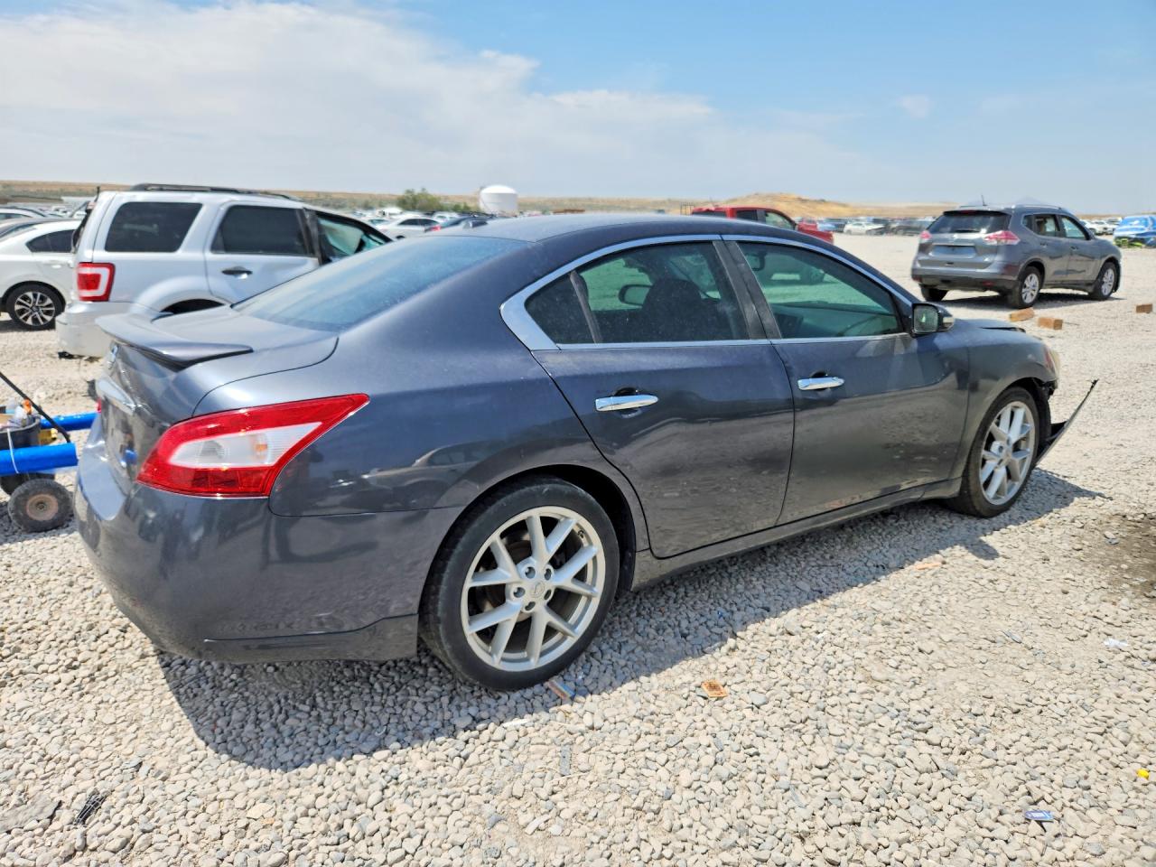 2009 Nissan Maxima 3.5 S Black vin: 1N4AA51E89C829117
