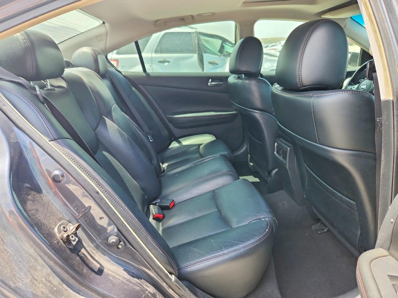 2009 Nissan Maxima 3.5 S Black vin: 1N4AA51E89C829117
