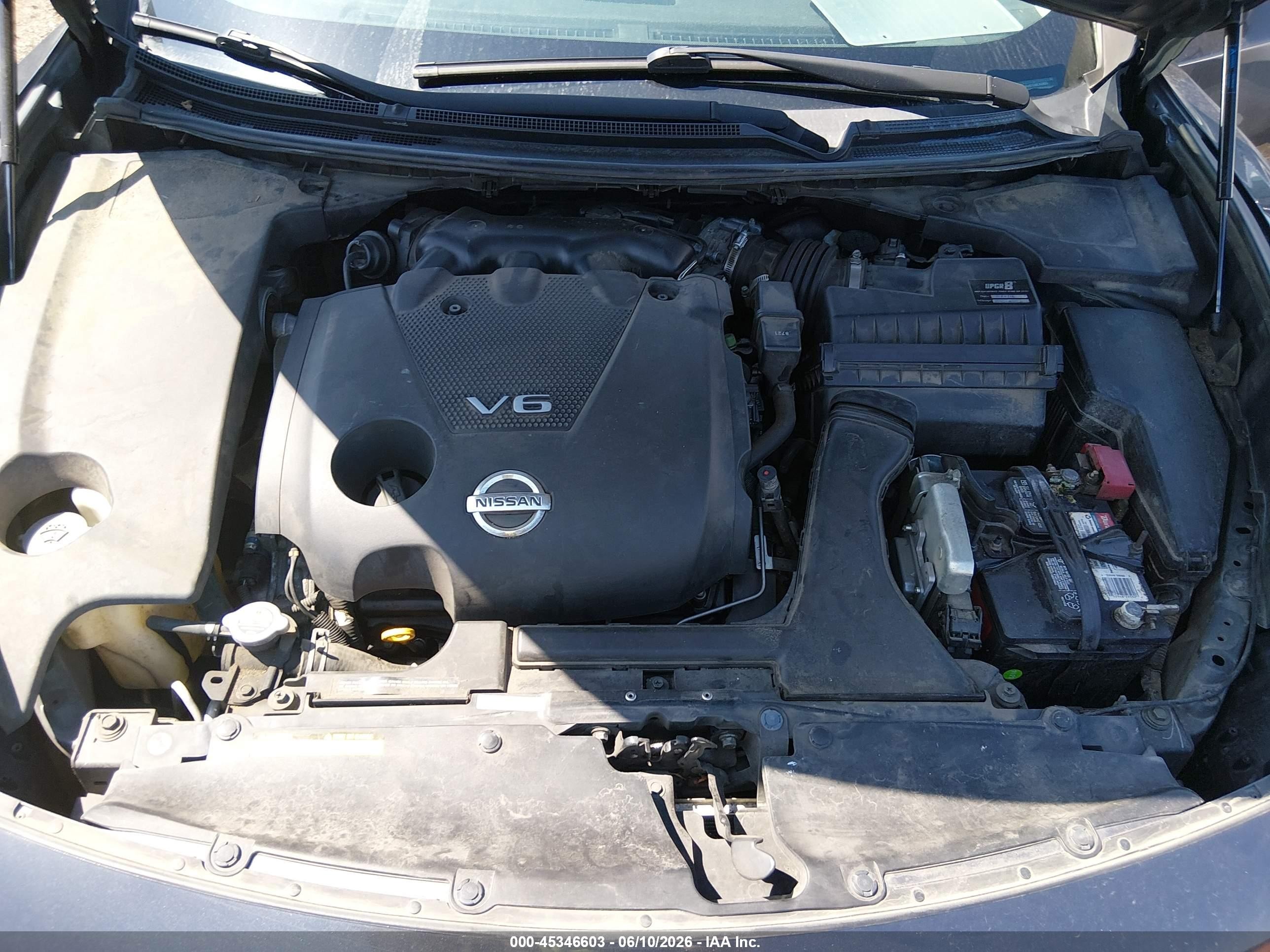 2009 Nissan Maxima 3.5 Sv Black vin: 1N4AA51E89C829893