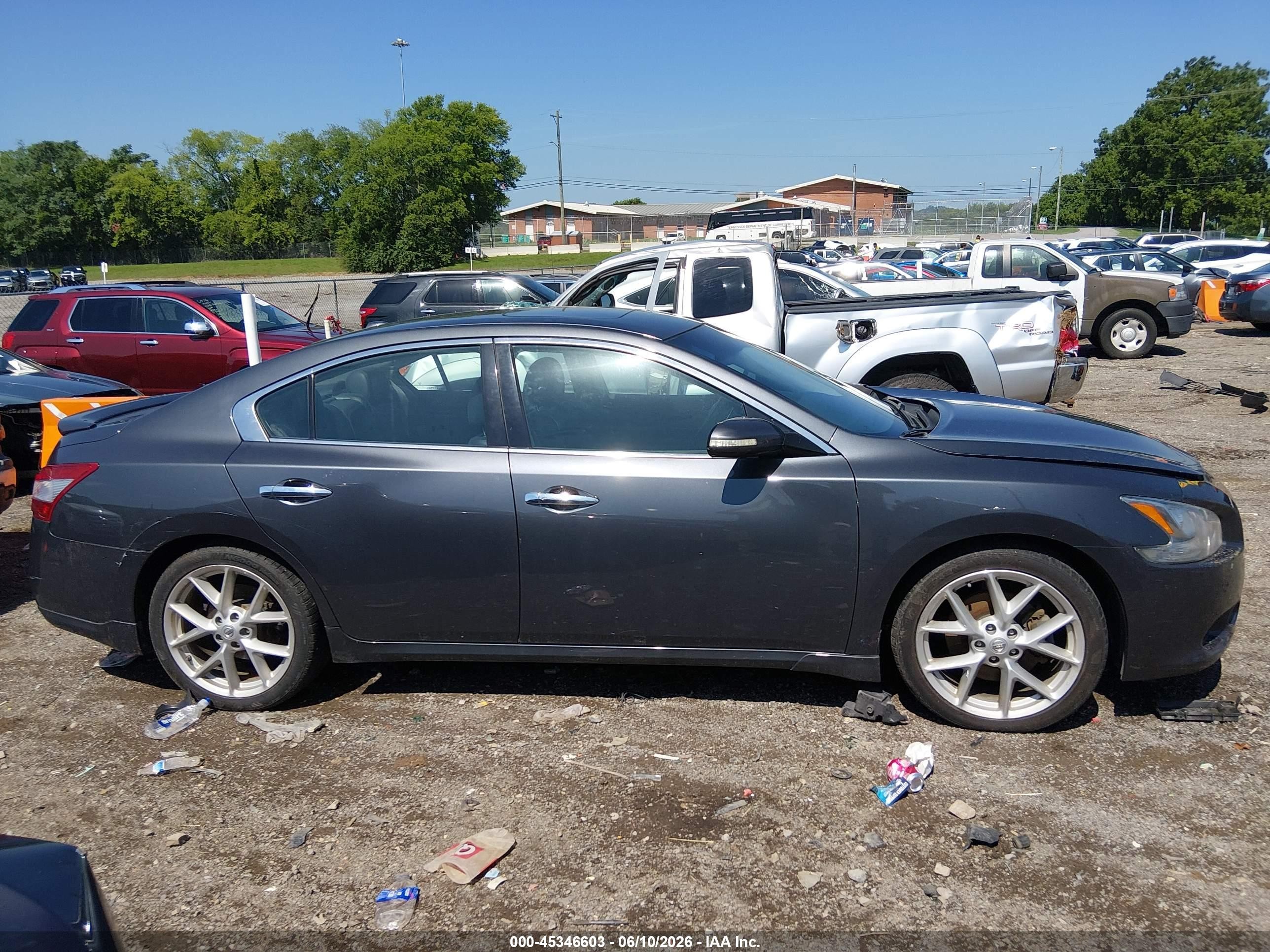 2009 Nissan Maxima 3.5 Sv Black vin: 1N4AA51E89C829893
