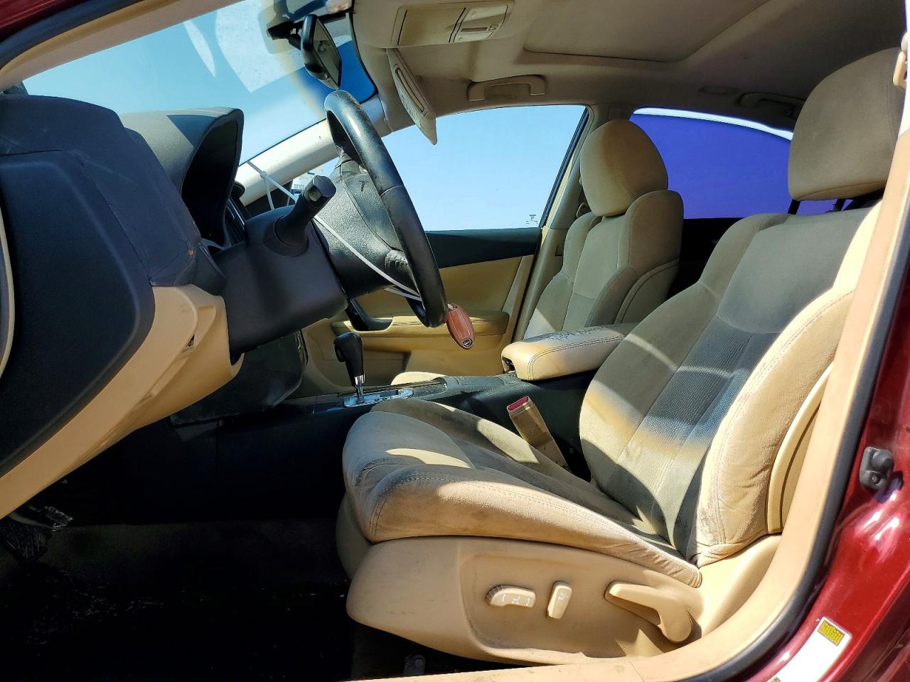 2009 Nissan Maxima 3.5 S Burgundy vin: 1N4AA51E89C831031