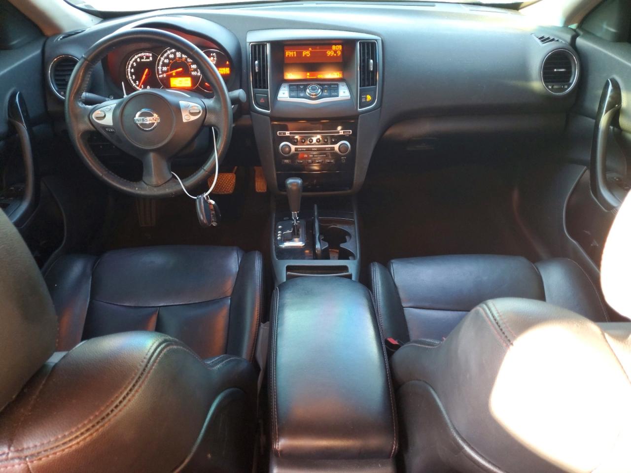 2009 Nissan Maxima 3.5 S Черный vin: 1N4AA51E89C834298