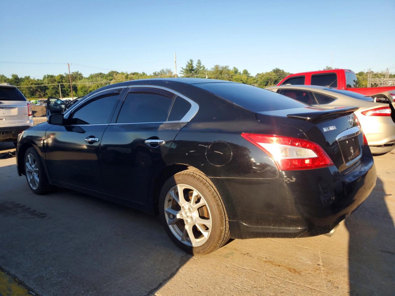 2009 Nissan Maxima 3.5 S Черный vin: 1N4AA51E89C834298