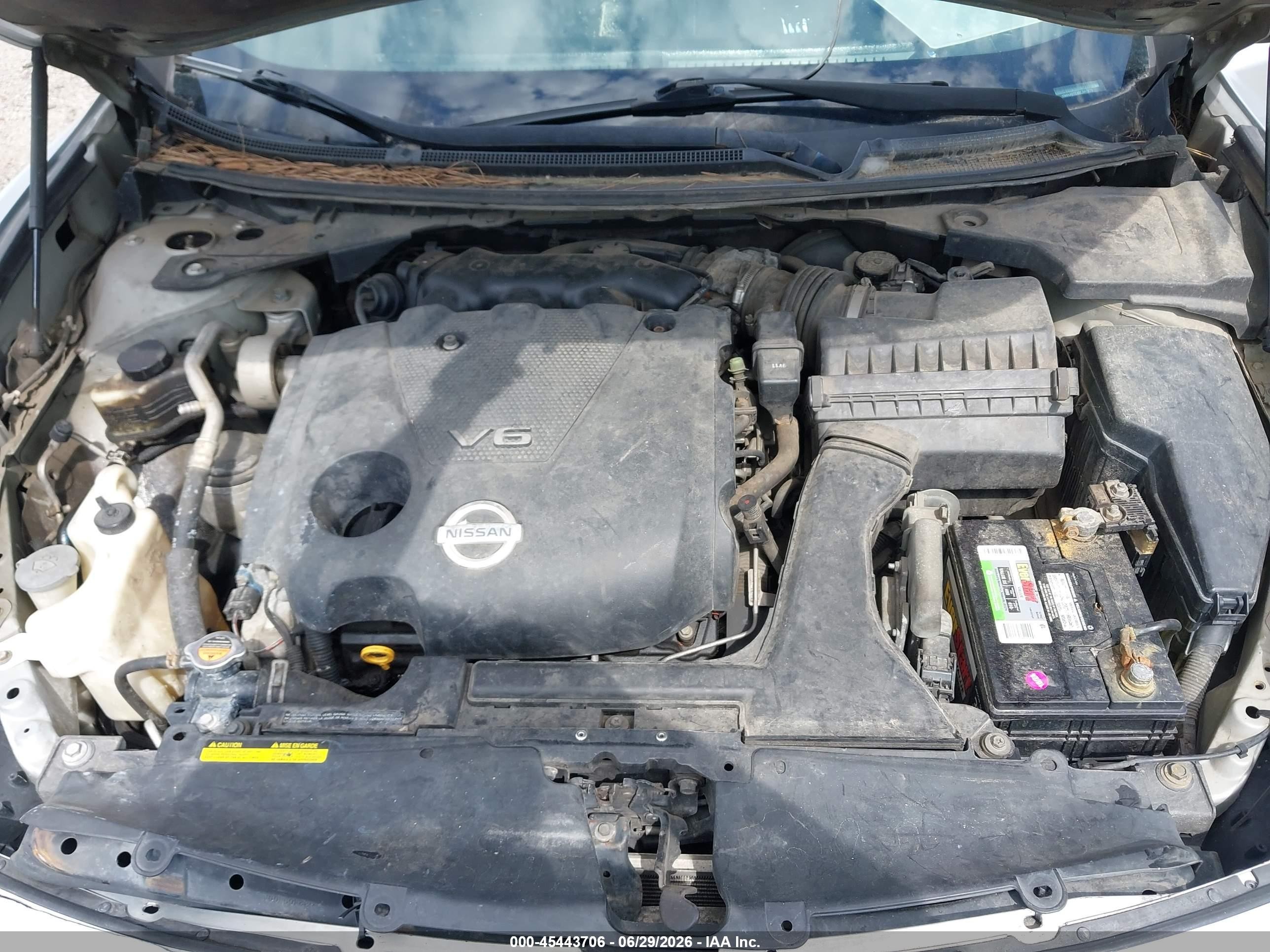 2009 Nissan Maxima 3.5 Sv Silver vin: 1N4AA51E89C847973