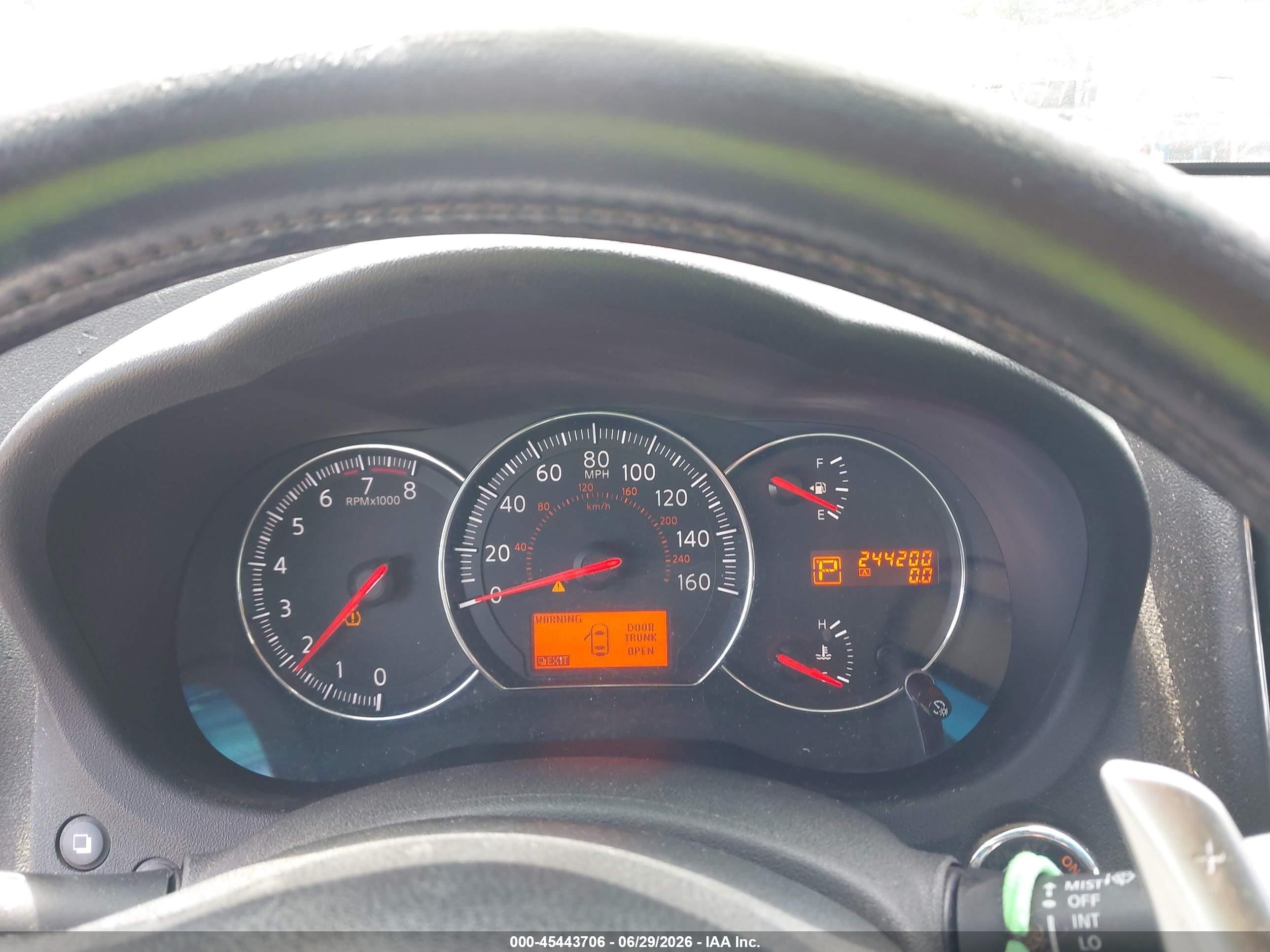 2009 Nissan Maxima 3.5 Sv Silver vin: 1N4AA51E89C847973