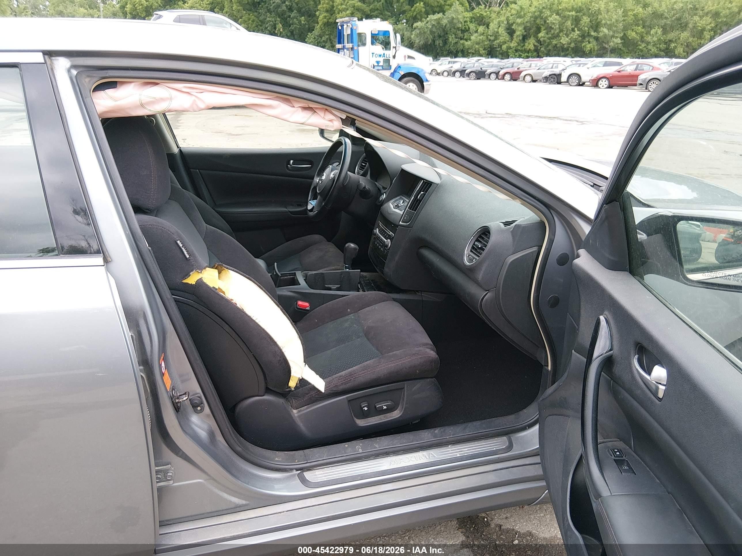 2009 Nissan Maxima 3.5 S Silver vin: 1N4AA51E89C851408