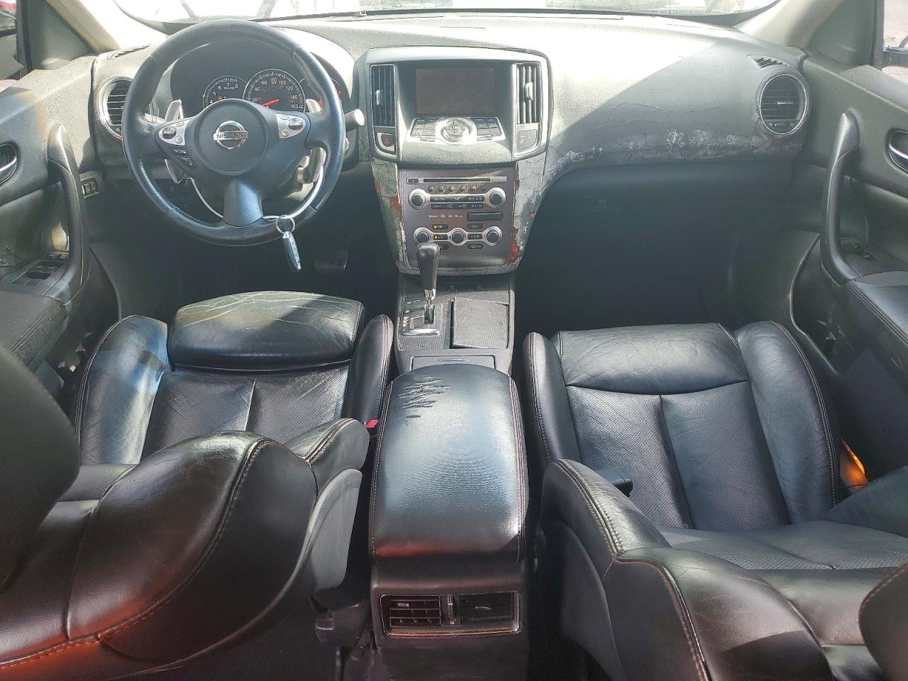 2009 Nissan Maxima 3.5 S White vin: 1N4AA51E99C805053