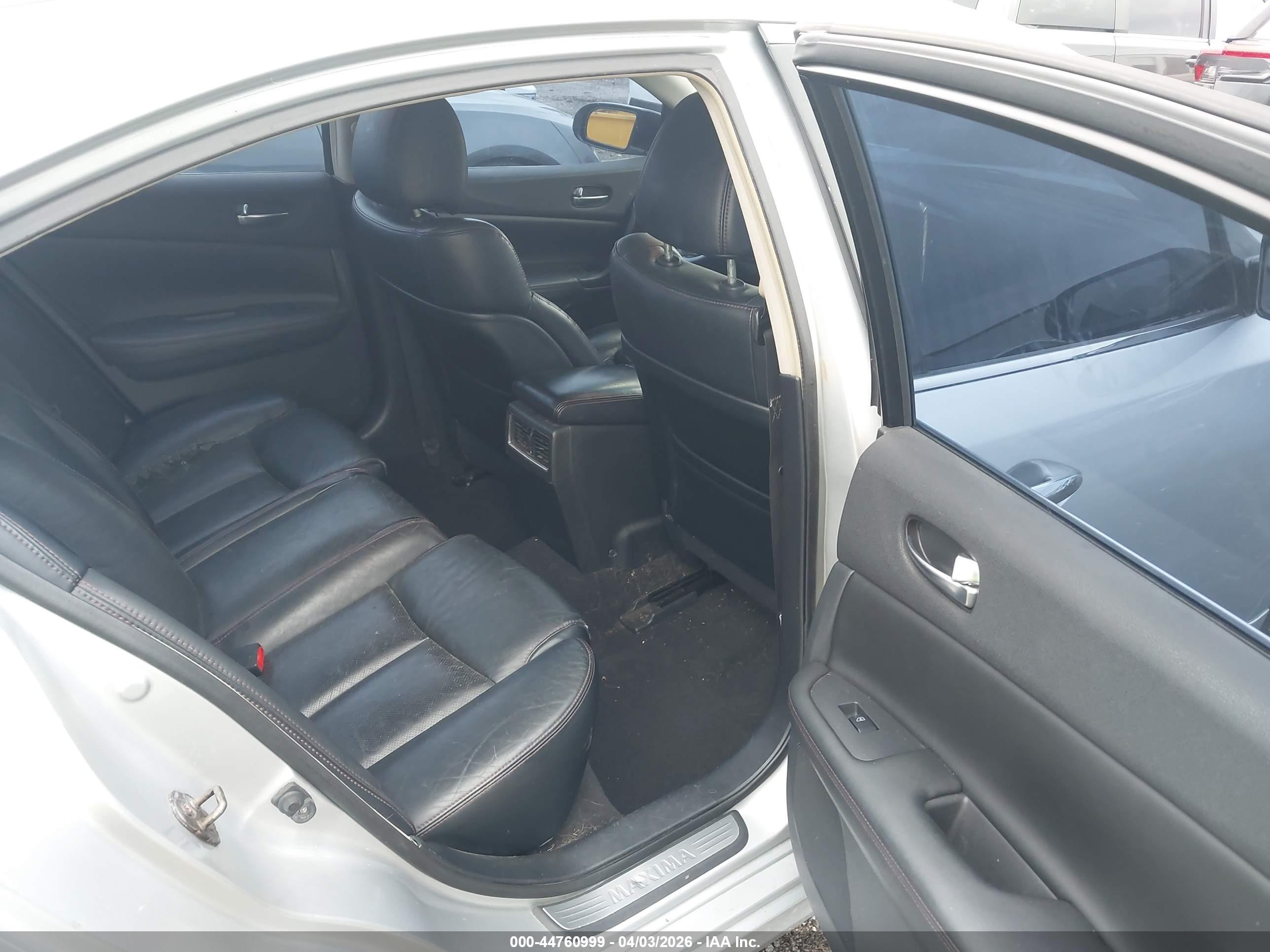 2009 Nissan Maxima 3.5 Sv Silver vin: 1N4AA51E99C811306