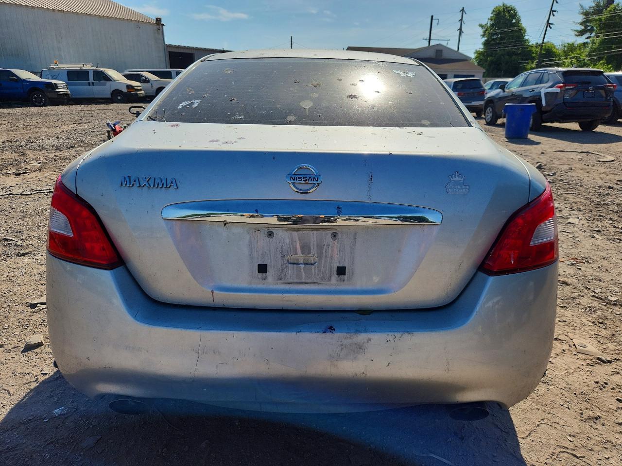 2009 Nissan Maxima 3.5 S Silver vin: 1N4AA51E99C843804