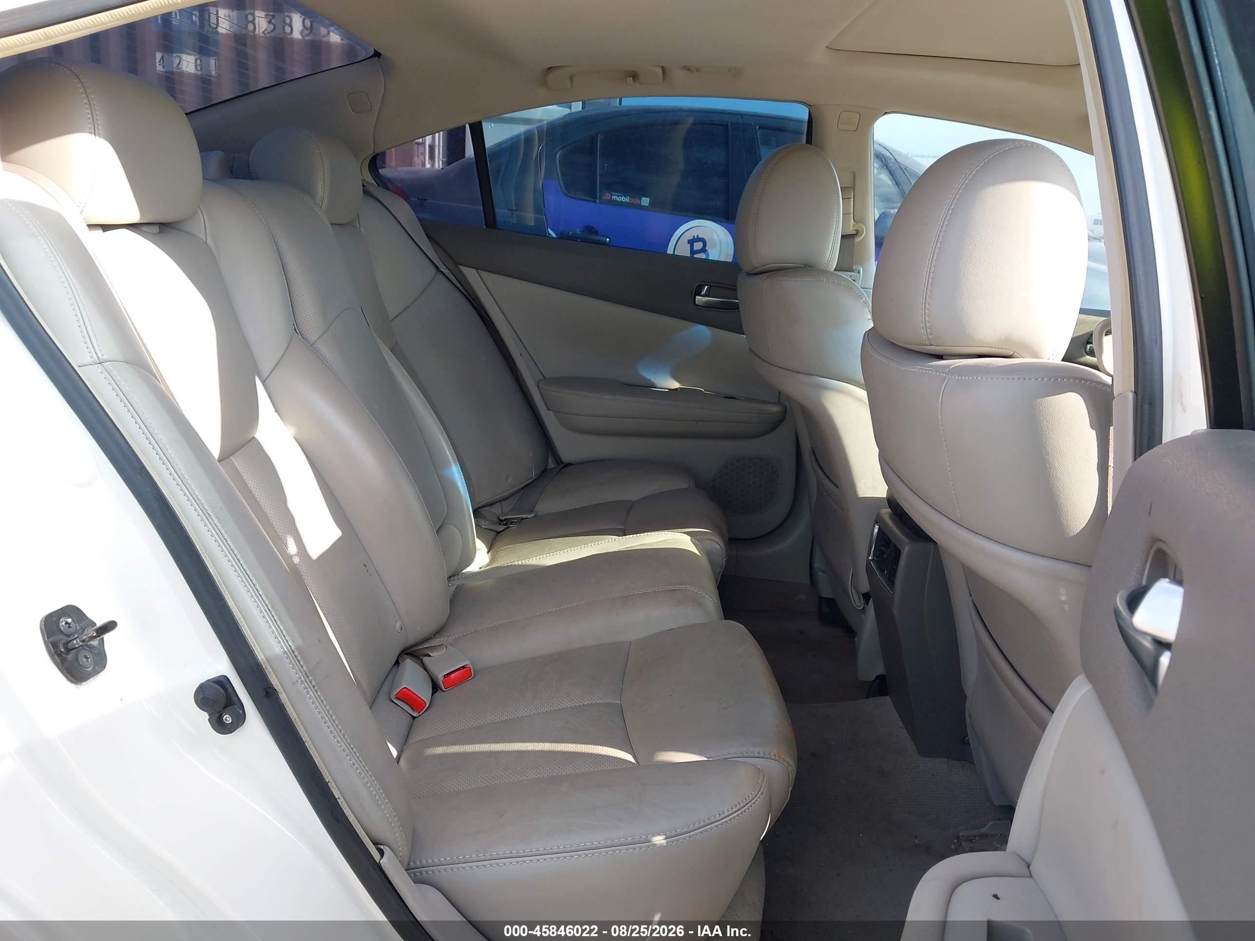2009 Nissan Maxima 3.5 Sv White vin: 1N4AA51EX9C814733