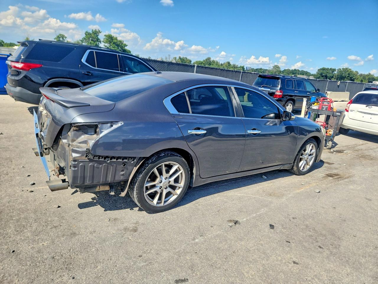2009 Nissan Maxima 3.5 S Gray vin: 1N4AA51EX9C820595