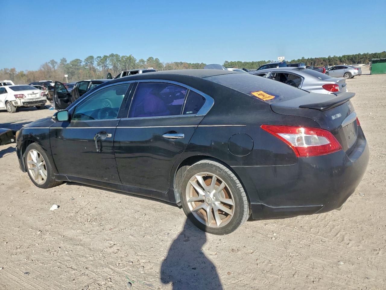 2009 Nissan Maxima 3.5 Black vin: 1N4AA51EX9C827840
