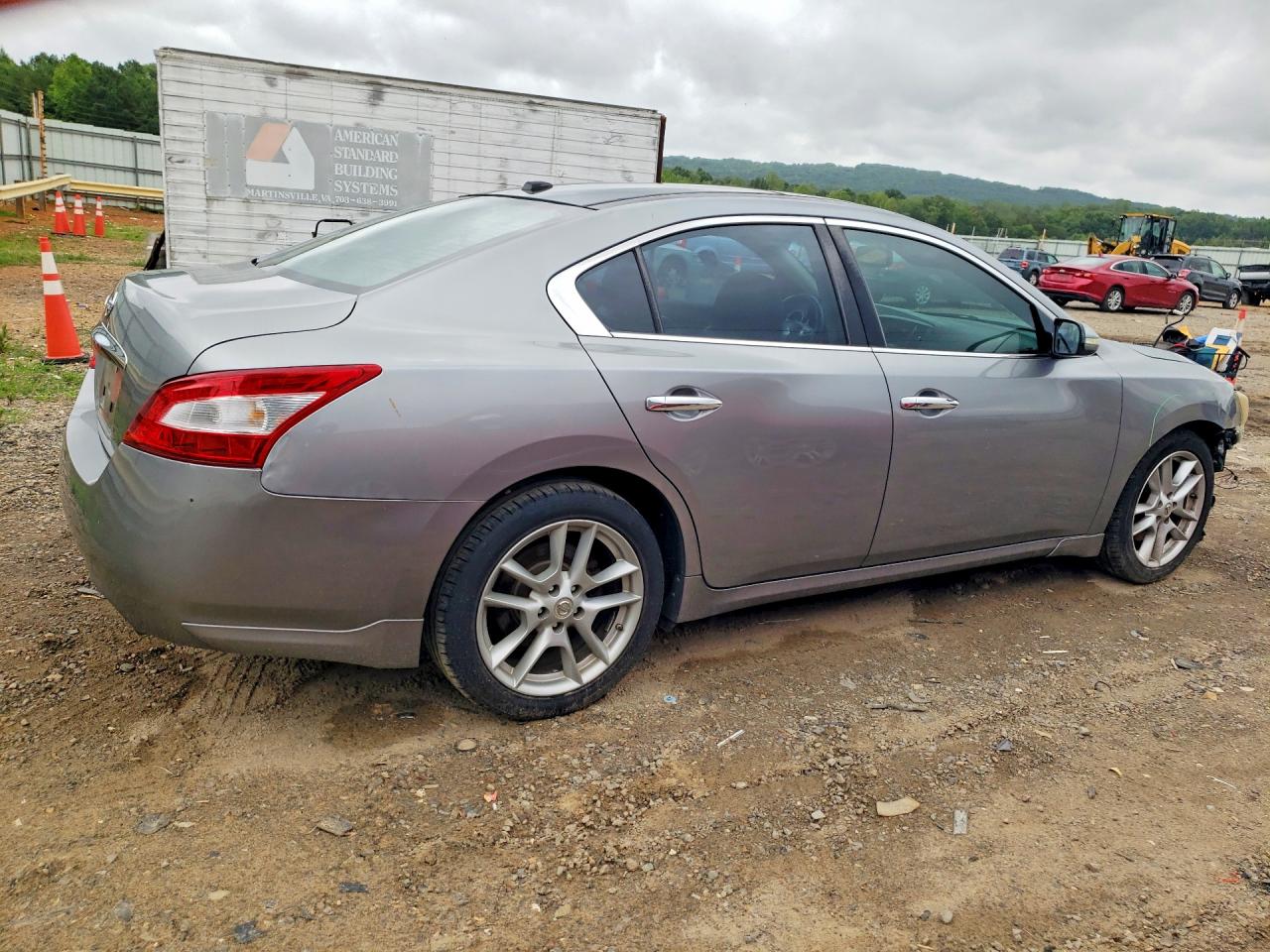 2009 Nissan Maxima 3.5 S Серебряный vin: 1N4AA51EX9C831886
