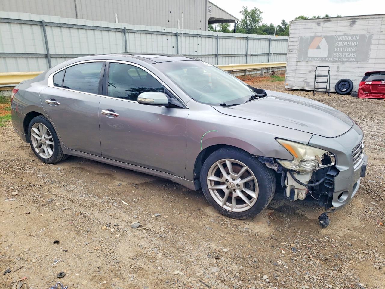 2009 Nissan Maxima 3.5 S Серебряный vin: 1N4AA51EX9C831886