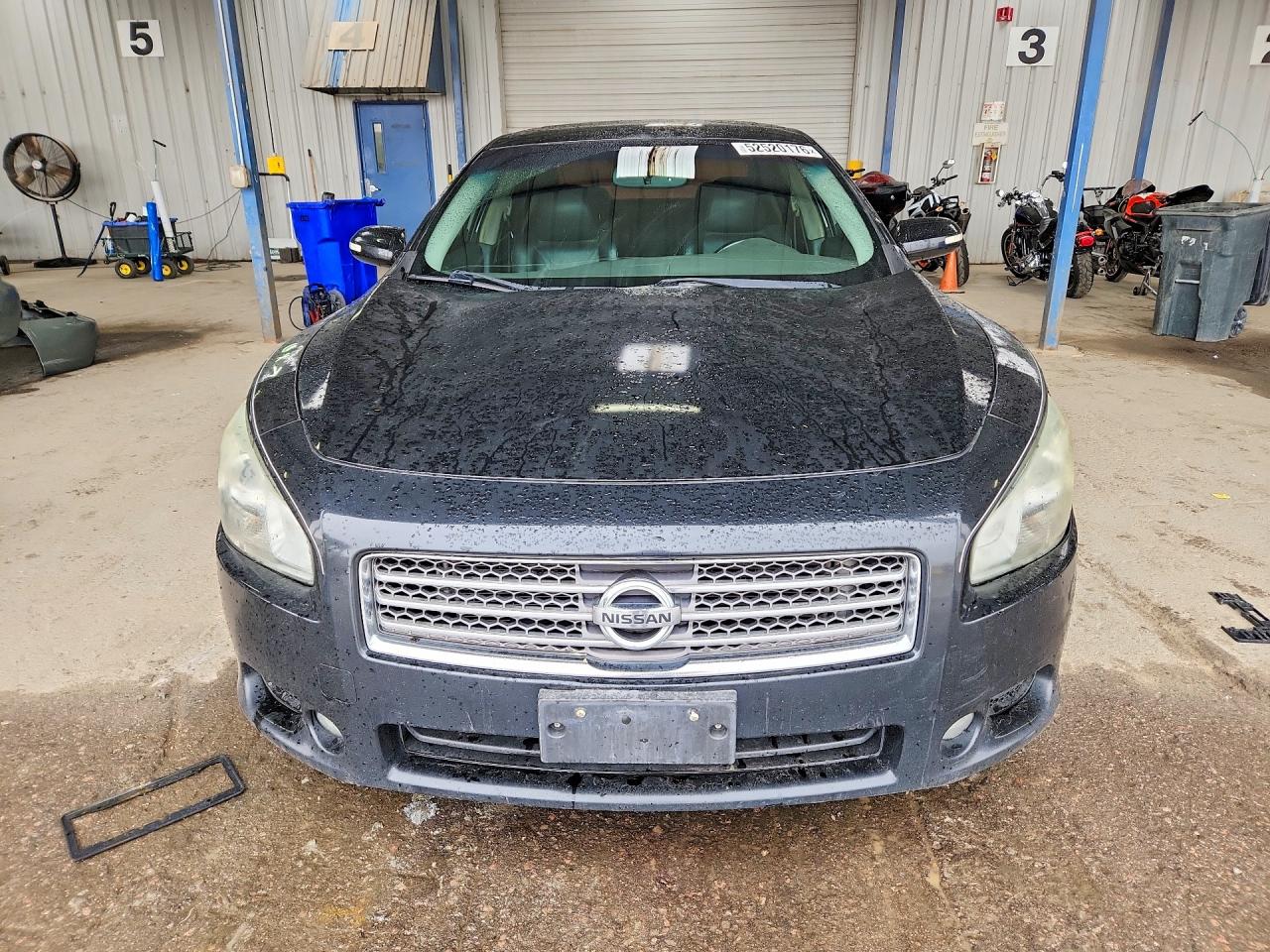 2009 Nissan Maxima 3.5 S Black vin: 1N4AA51EX9C834318