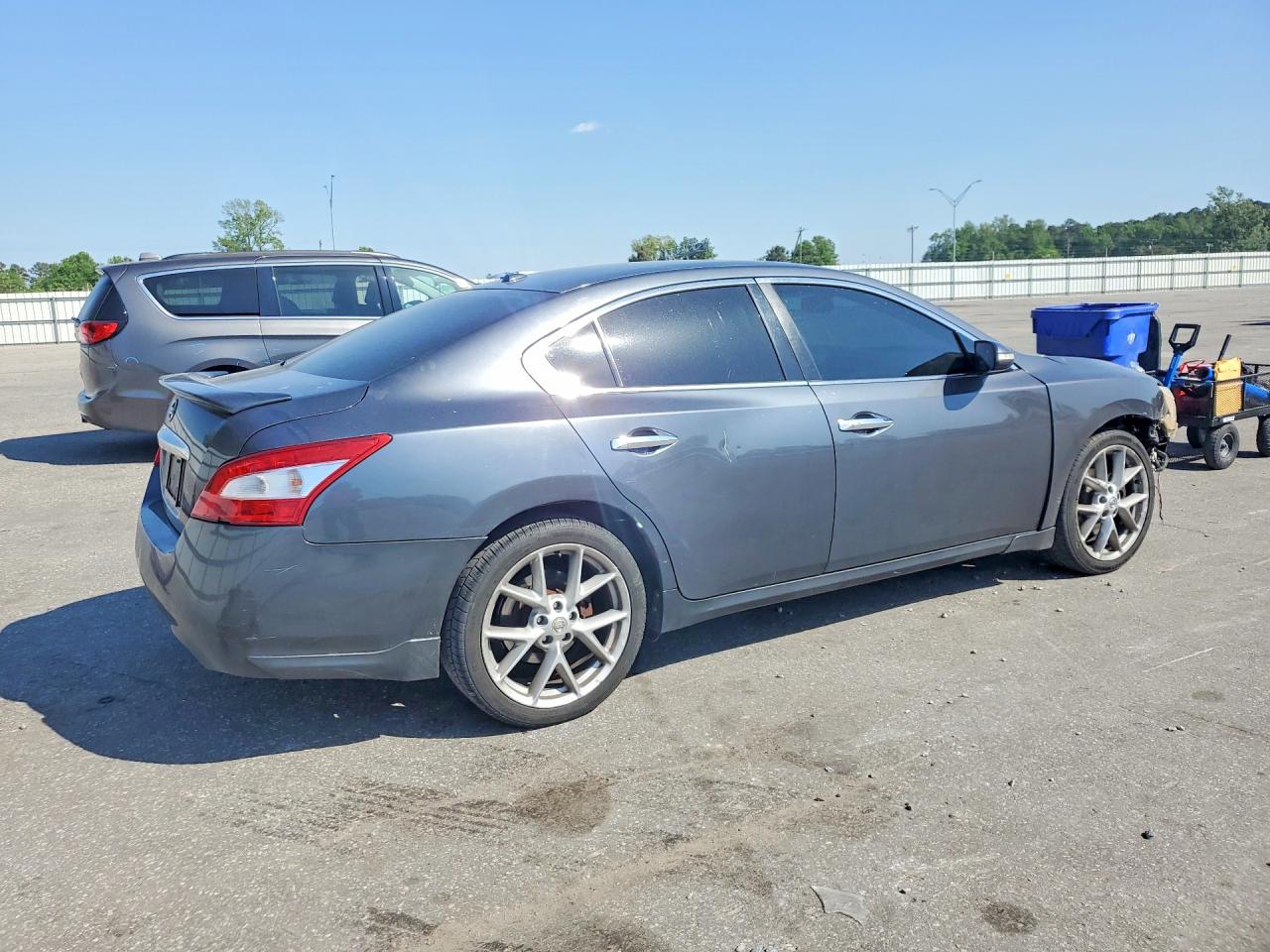2009 Nissan Maxima 3.5 S Gray vin: 1N4AA51EX9C841138