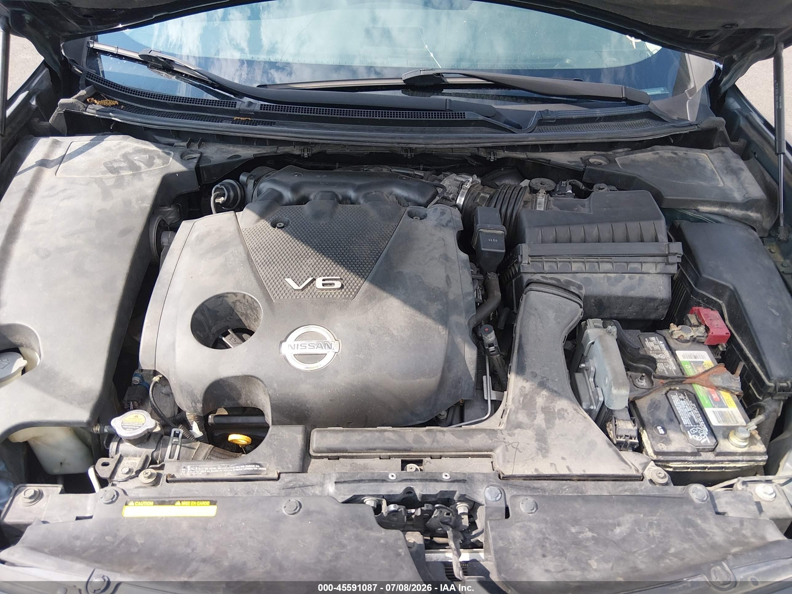 2009 Nissan Maxima 3.5 Sv Gray vin: 1N4AA51EX9C849949