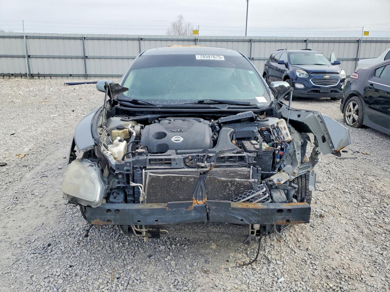 2009 Nissan Maxima S Серый vin: 1N4AA51EX9C860630