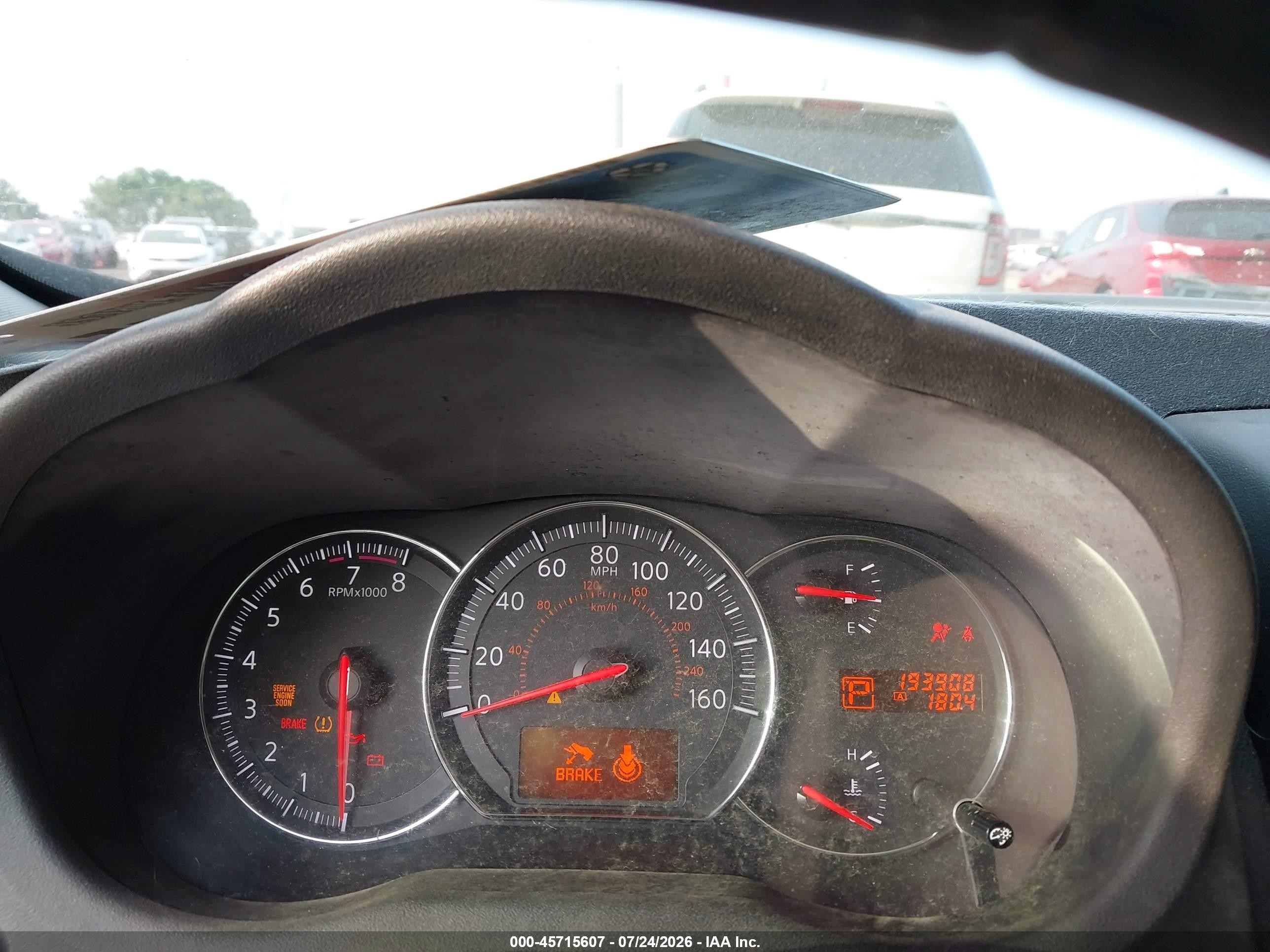 2010 Nissan Maxima 3.5 Sv Серый vin: 1N4AA5AP0AC802886