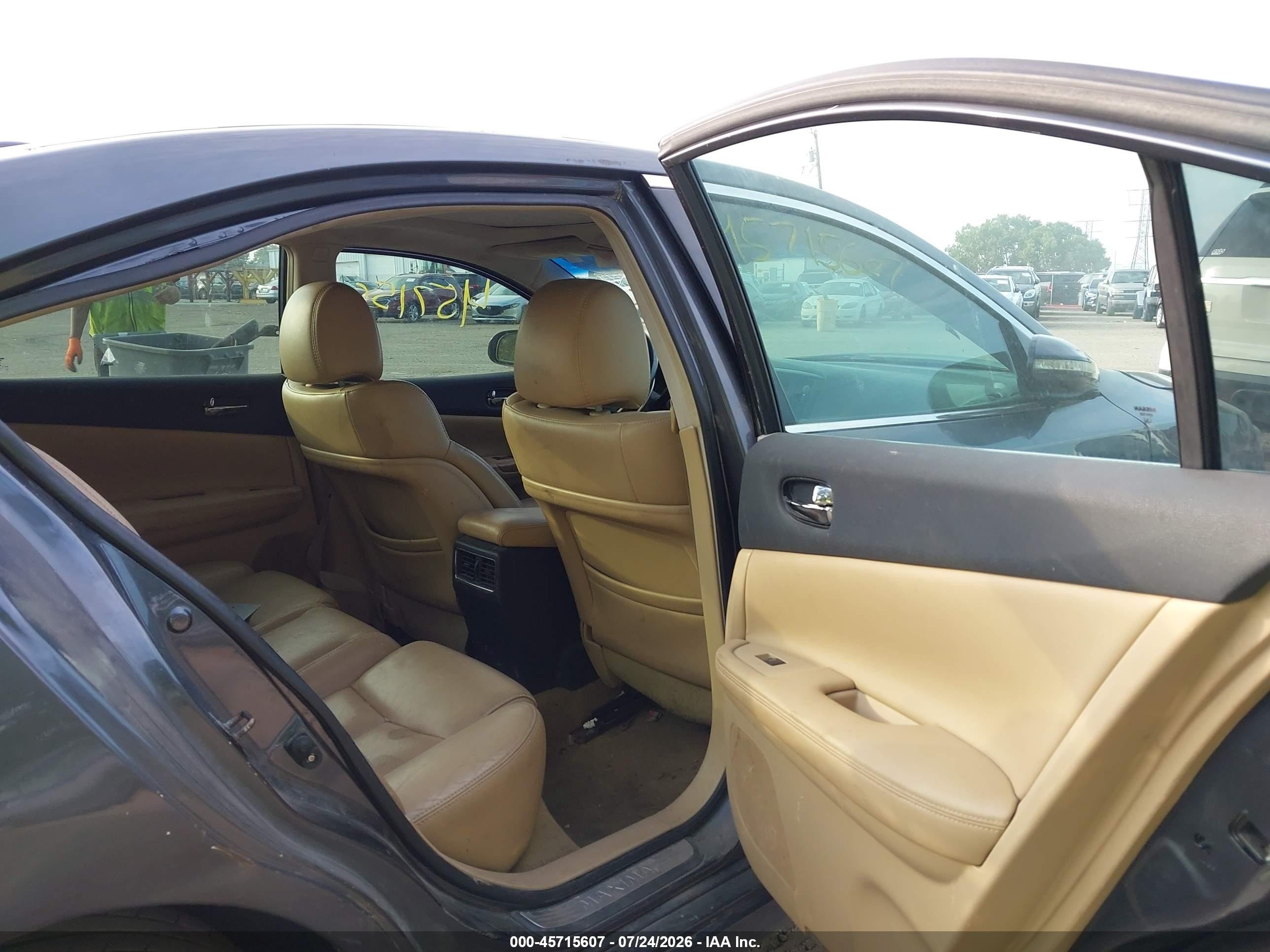 2010 Nissan Maxima 3.5 Sv Серый vin: 1N4AA5AP0AC802886