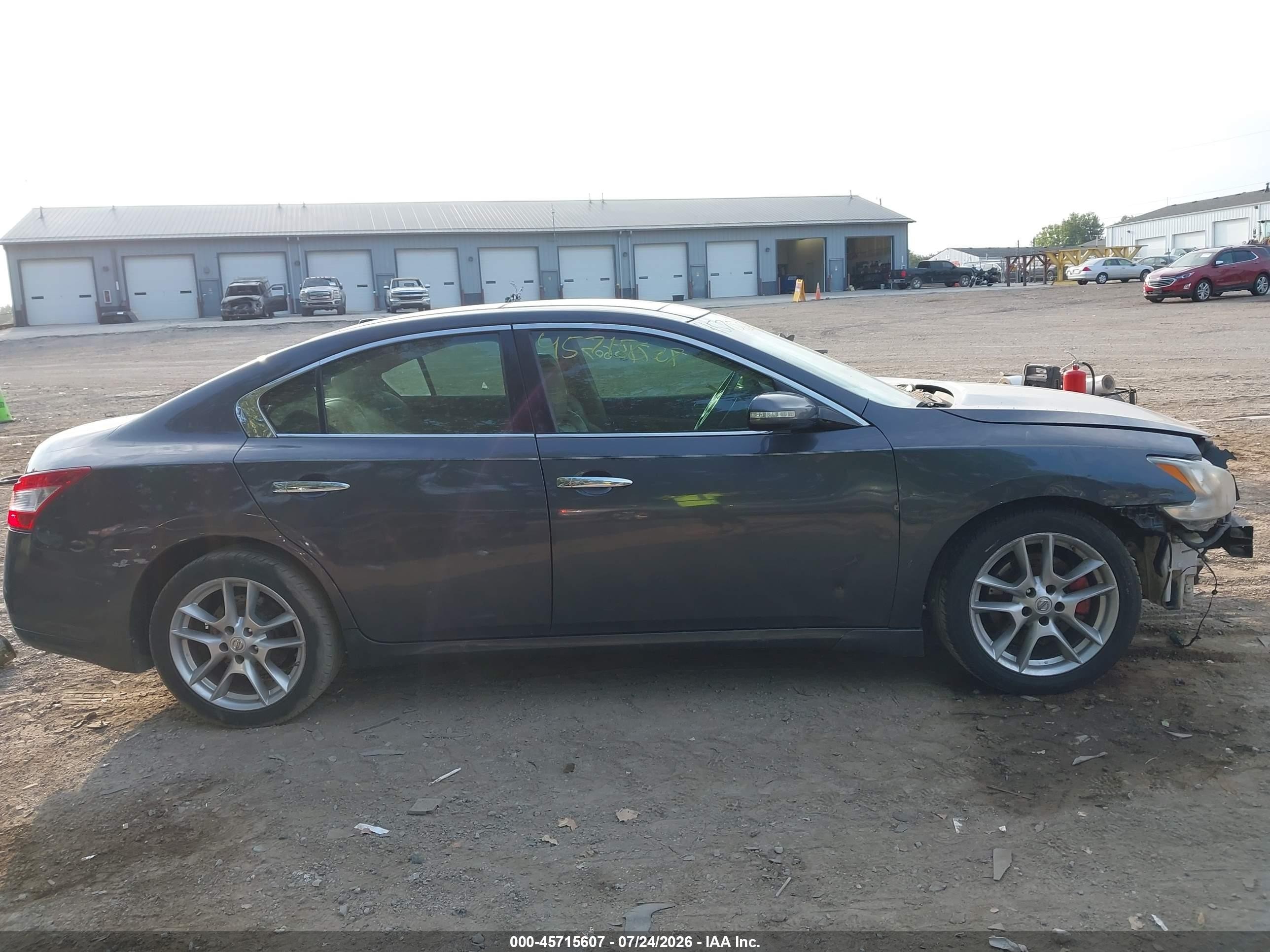 2010 Nissan Maxima 3.5 Sv Серый vin: 1N4AA5AP0AC802886