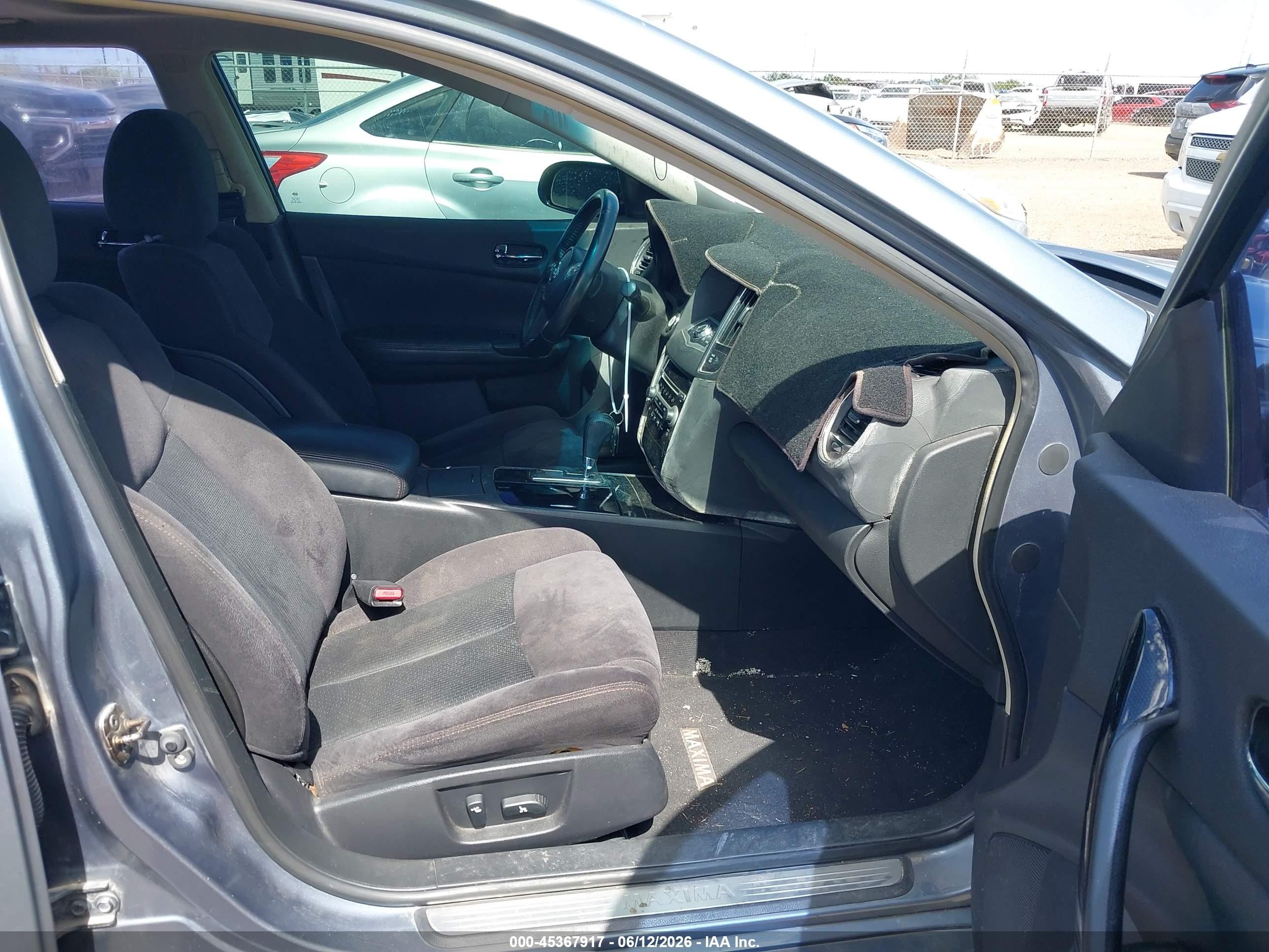 2010 Nissan Maxima 3.5 S Blue vin: 1N4AA5AP0AC819901