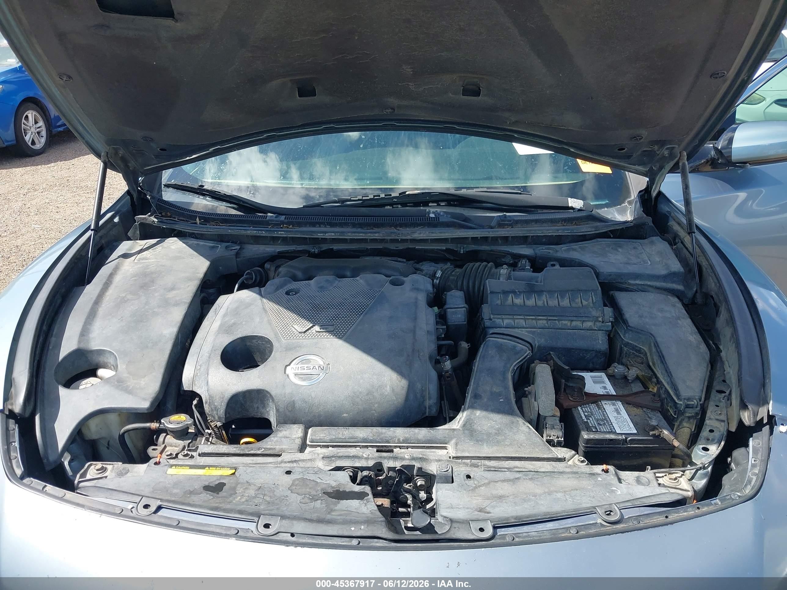 2010 Nissan Maxima 3.5 S Blue vin: 1N4AA5AP0AC819901