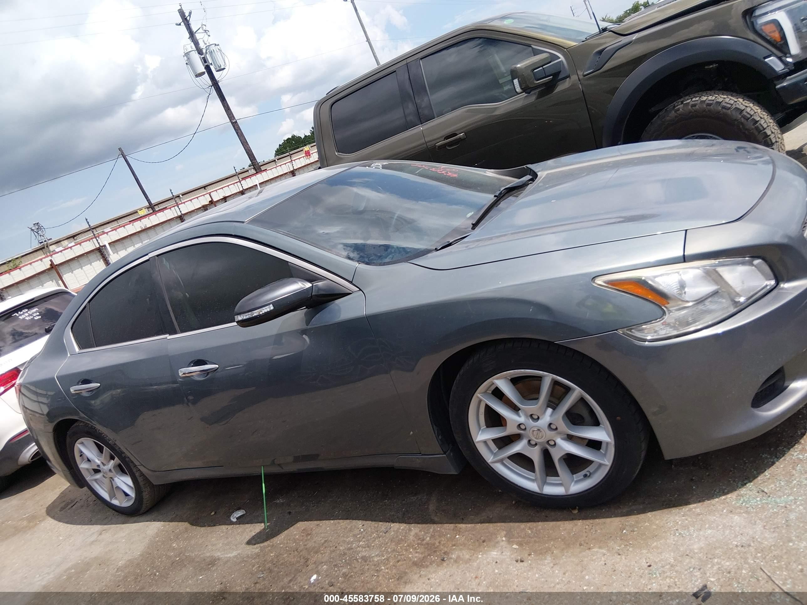 2010 Nissan Maxima 3.5 Sv Gray vin: 1N4AA5AP0AC828212