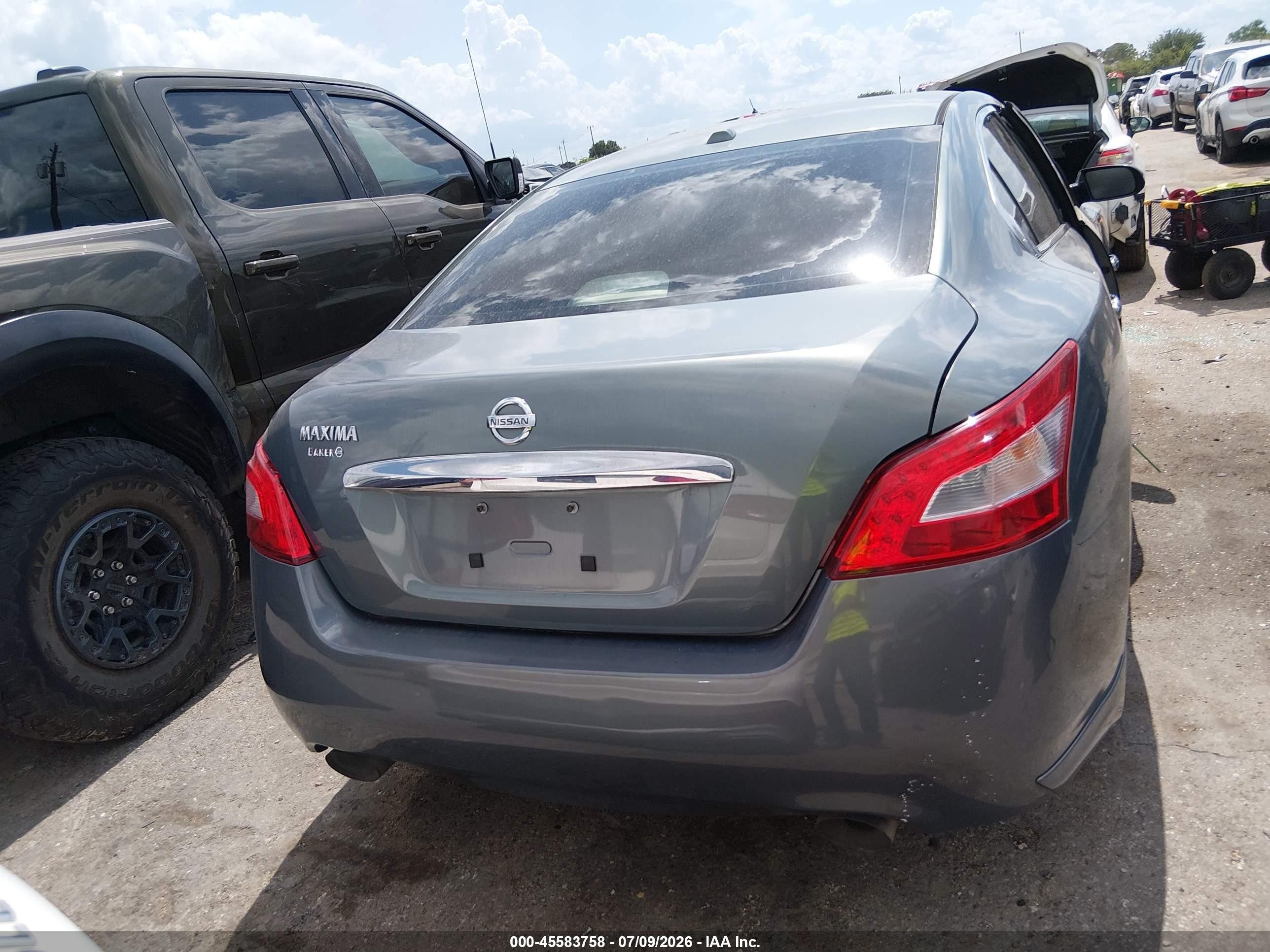 2010 Nissan Maxima 3.5 Sv Gray vin: 1N4AA5AP0AC828212