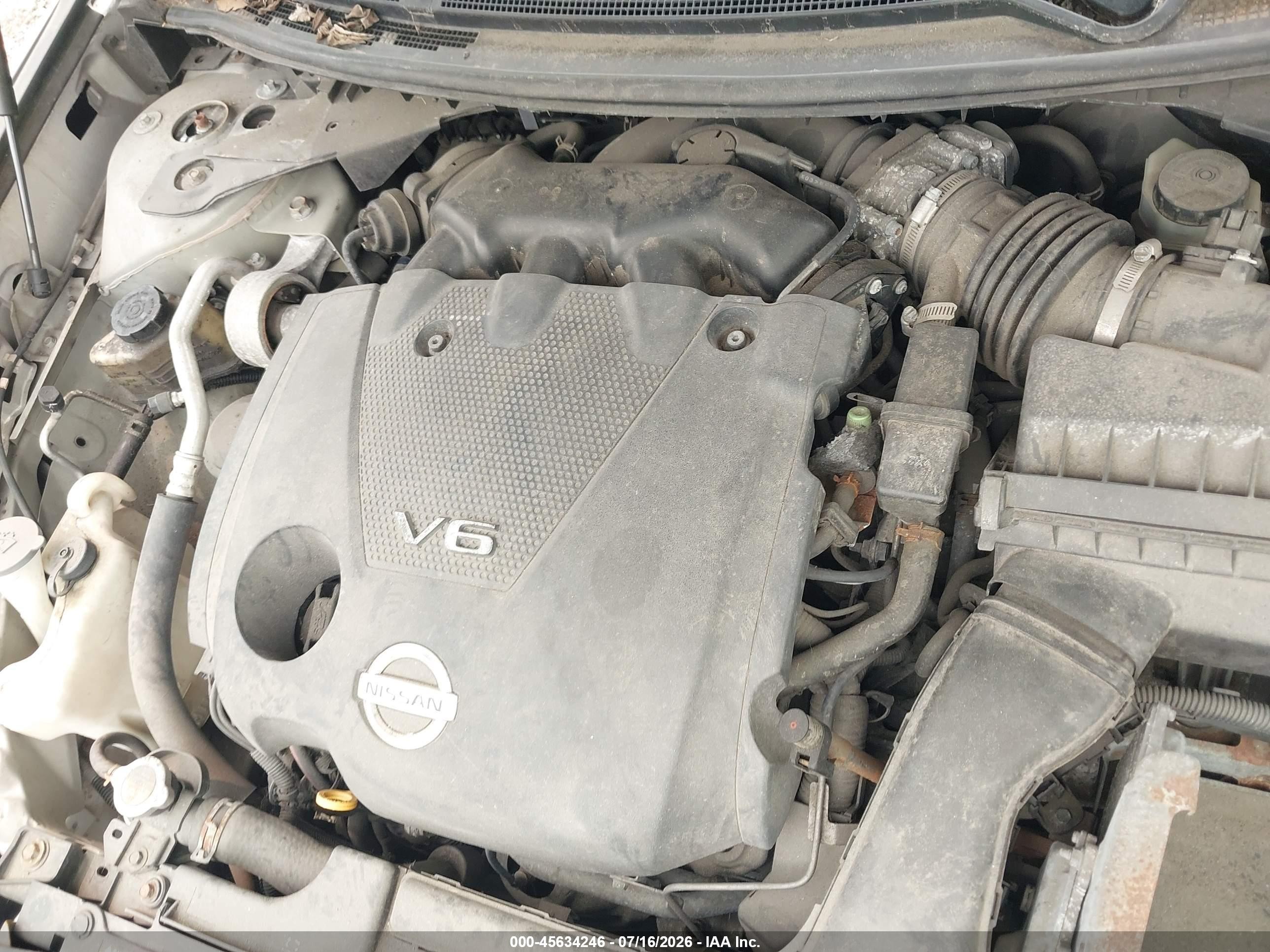 2010 Nissan Maxima 3.5 Sv Gray vin: 1N4AA5AP0AC828405