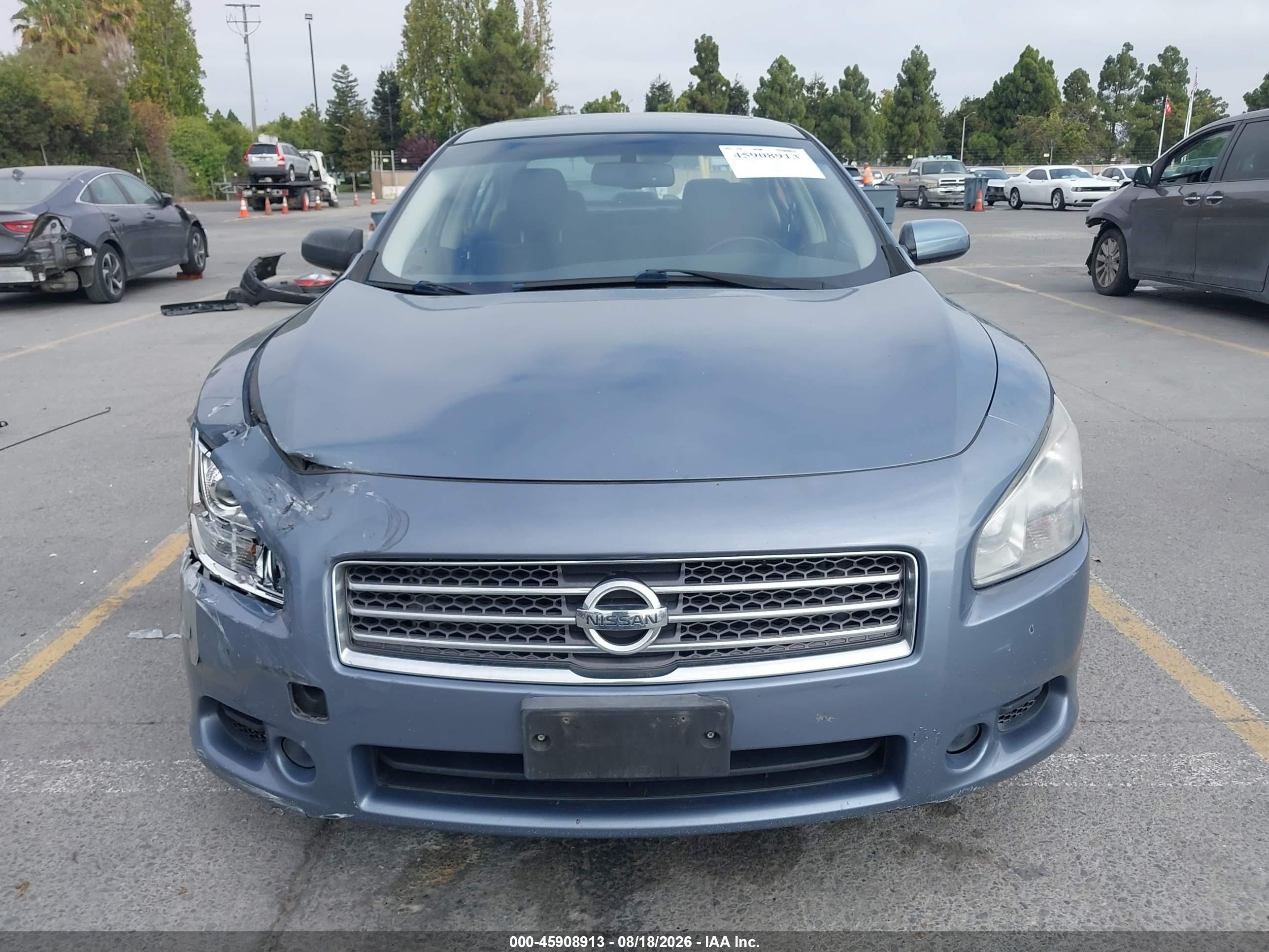 2010 Nissan Maxima 3.5 S Blue vin: 1N4AA5AP0AC828484