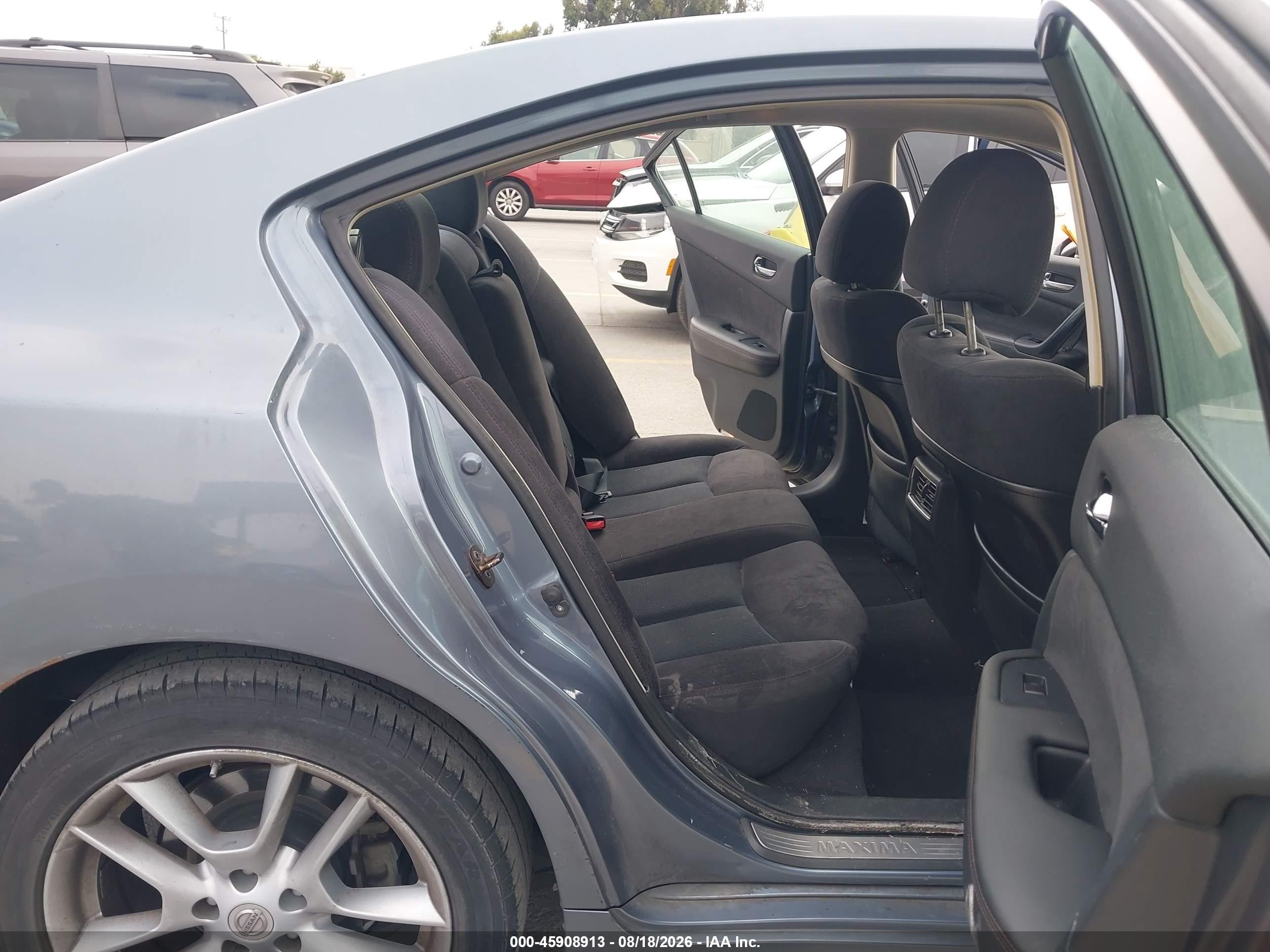 2010 Nissan Maxima 3.5 S Blue vin: 1N4AA5AP0AC828484