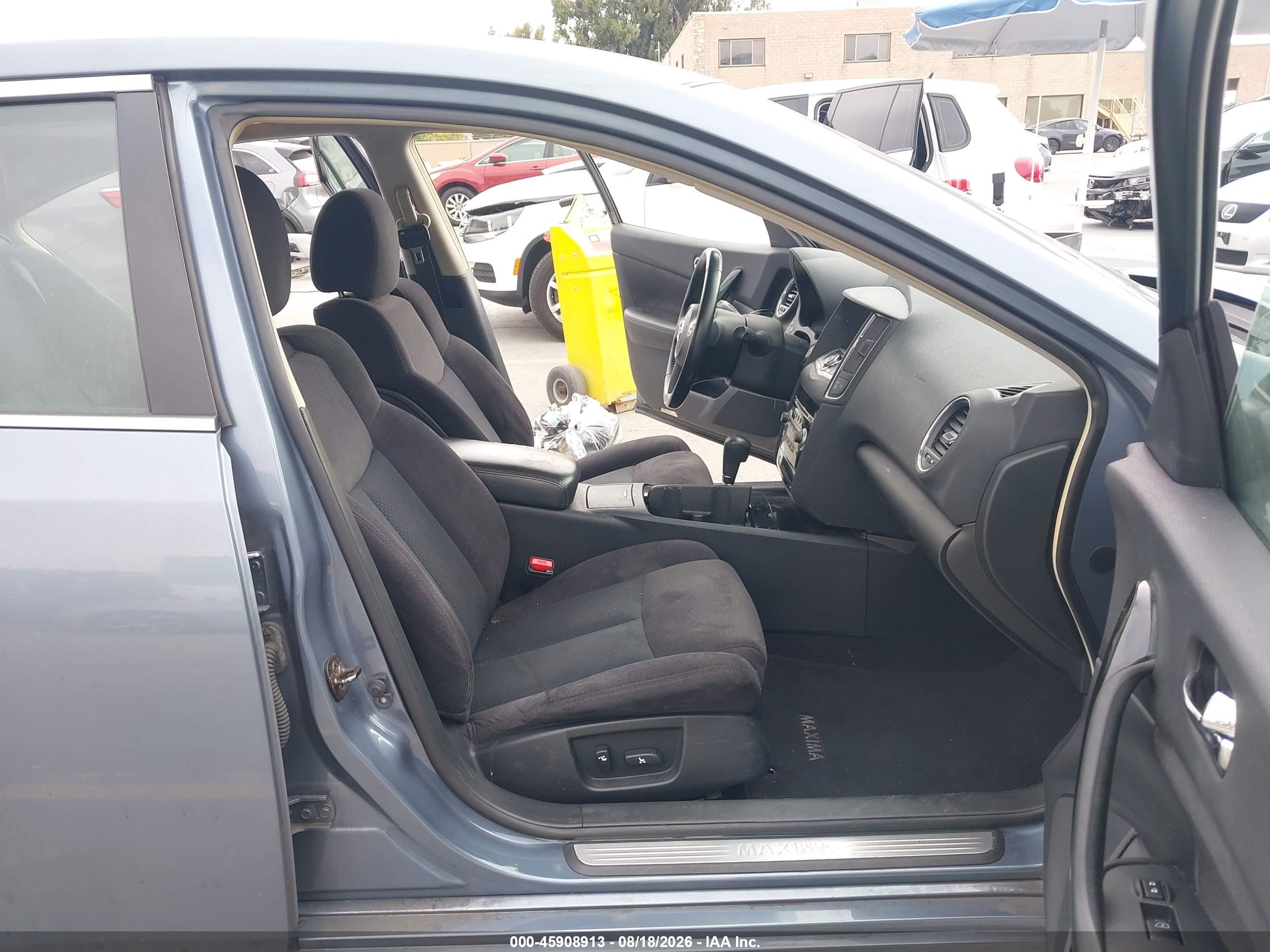 2010 Nissan Maxima 3.5 S Blue vin: 1N4AA5AP0AC828484