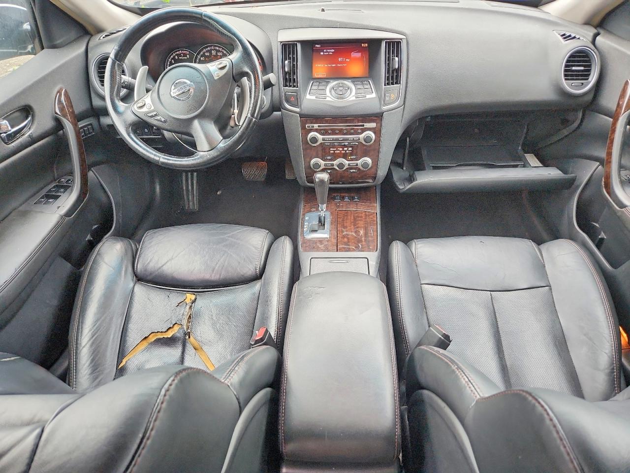 2010 Nissan Maxima 3.5 S Black vin: 1N4AA5AP0AC831546