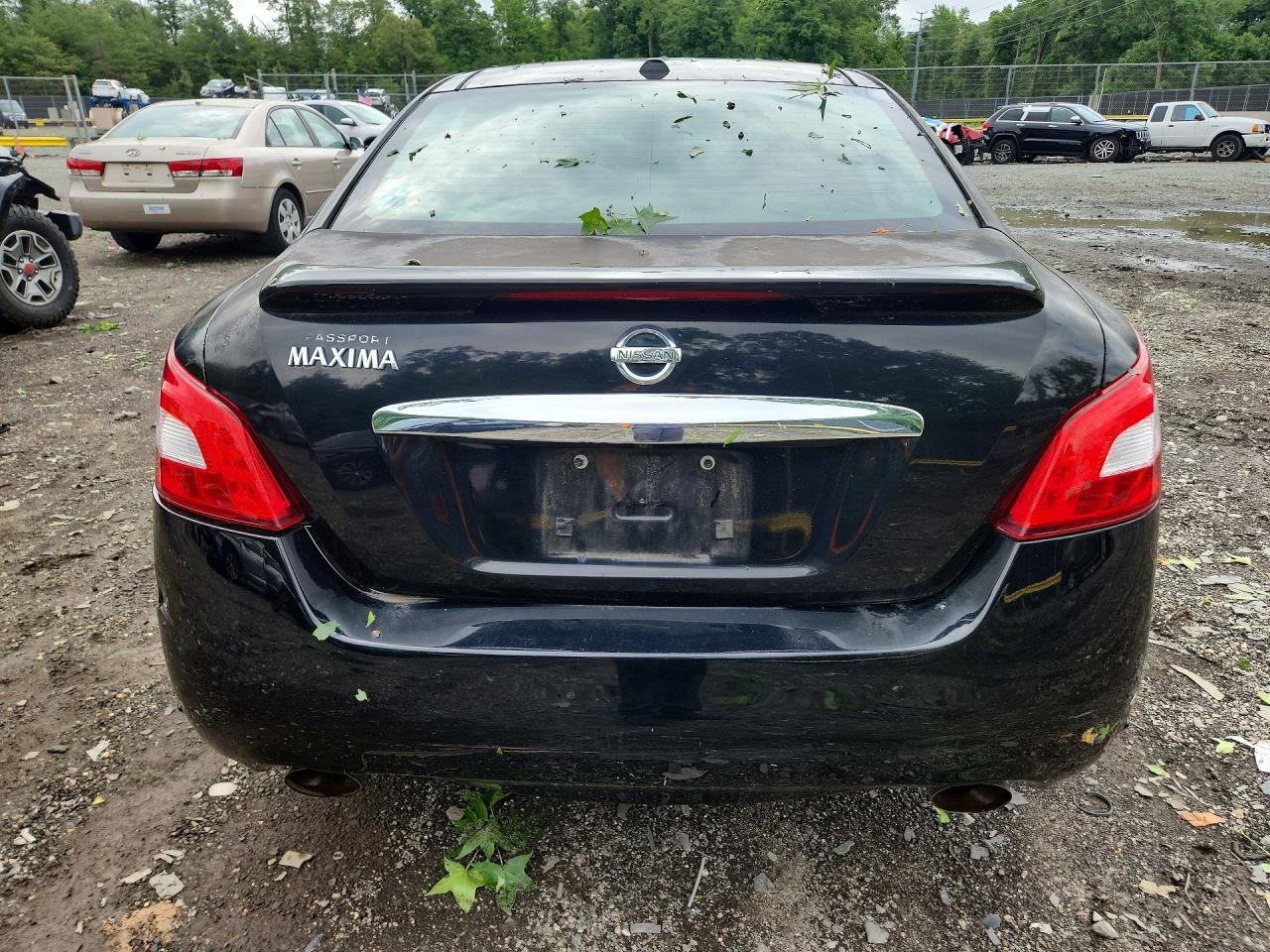 2010 Nissan Maxima 3.5 S Black vin: 1N4AA5AP0AC831546