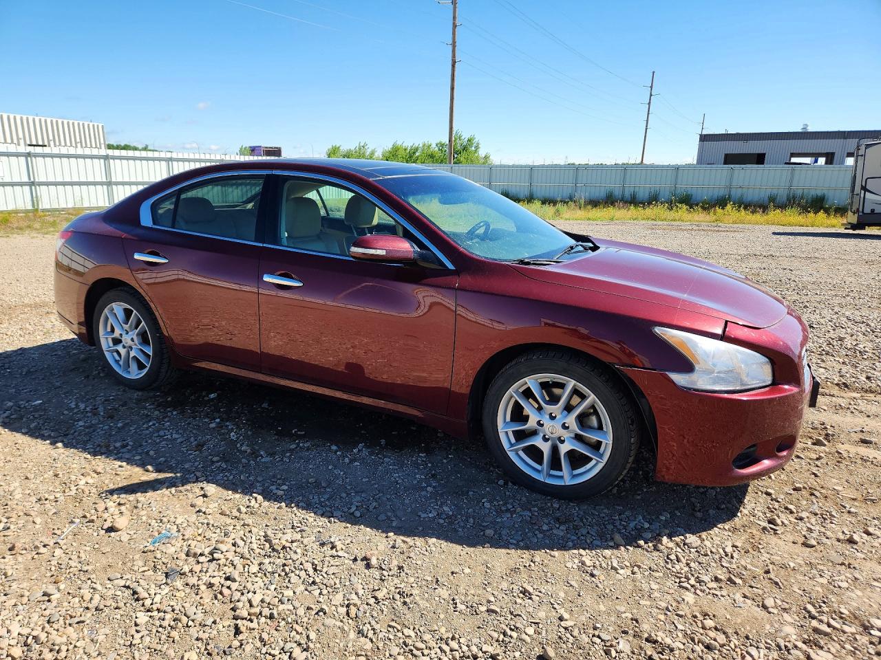 2010 Nissan Maxima 3.5 S Red vin: 1N4AA5AP0AC834009