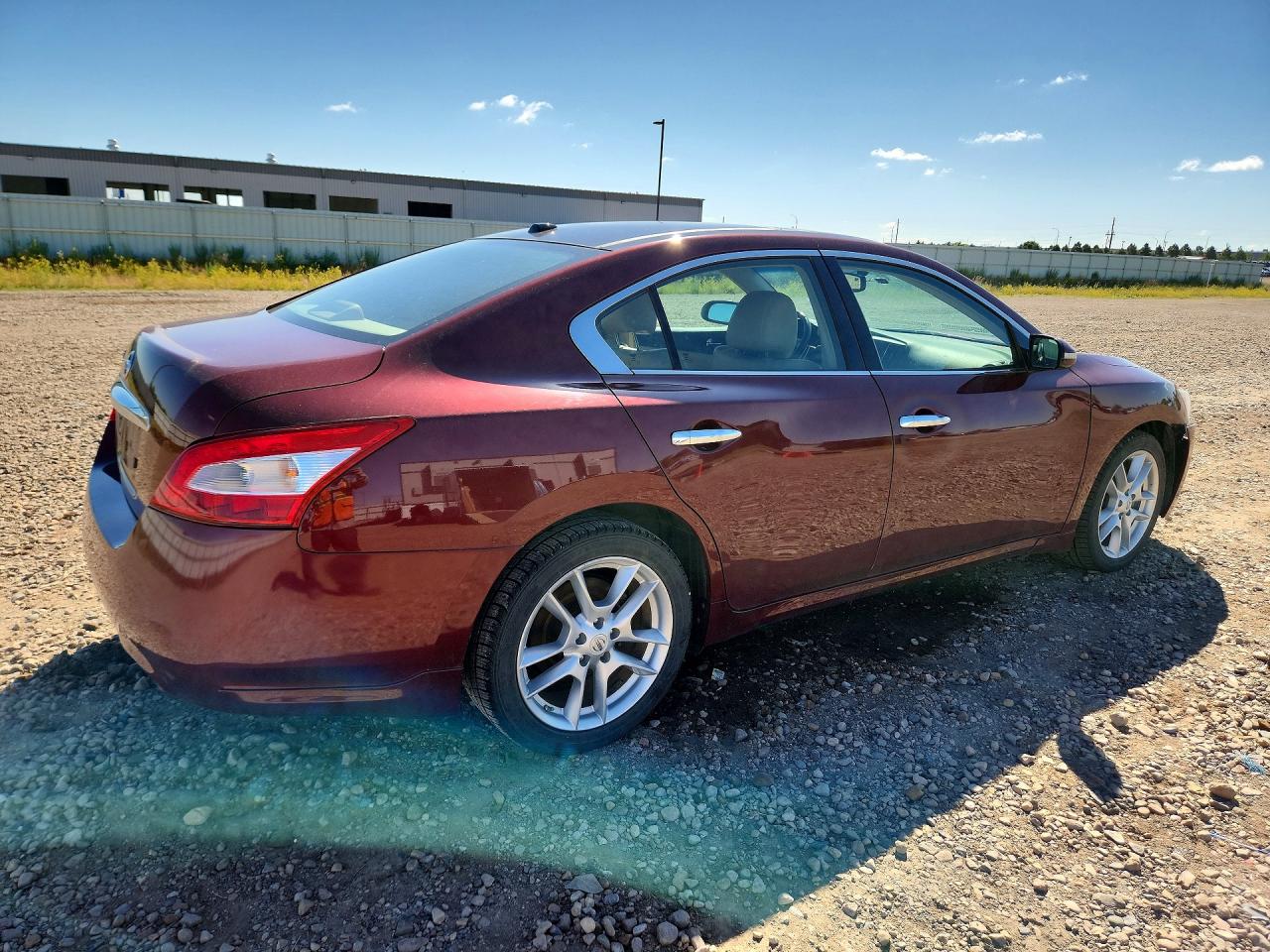 2010 Nissan Maxima 3.5 S Red vin: 1N4AA5AP0AC834009