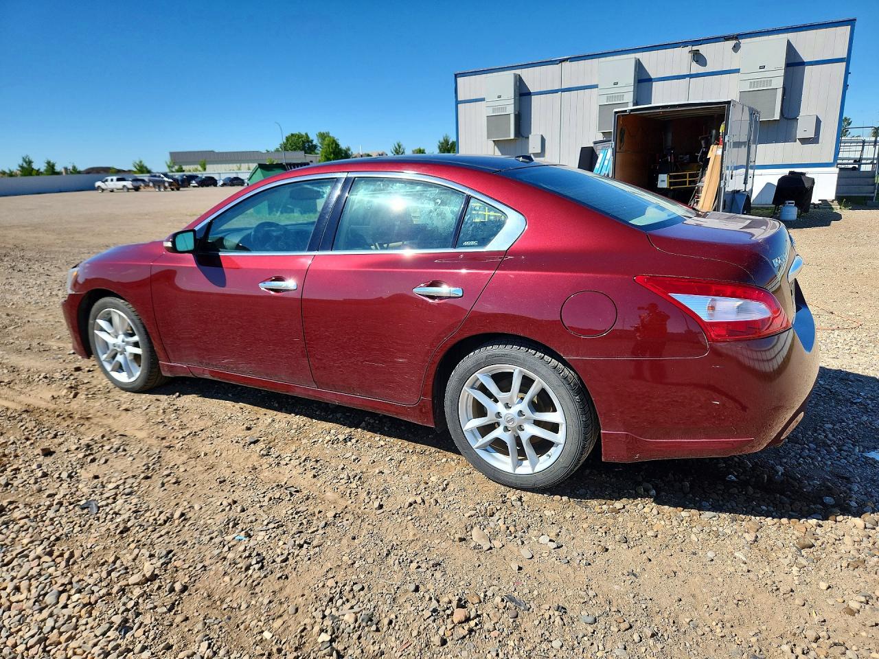 2010 Nissan Maxima 3.5 S Red vin: 1N4AA5AP0AC834009