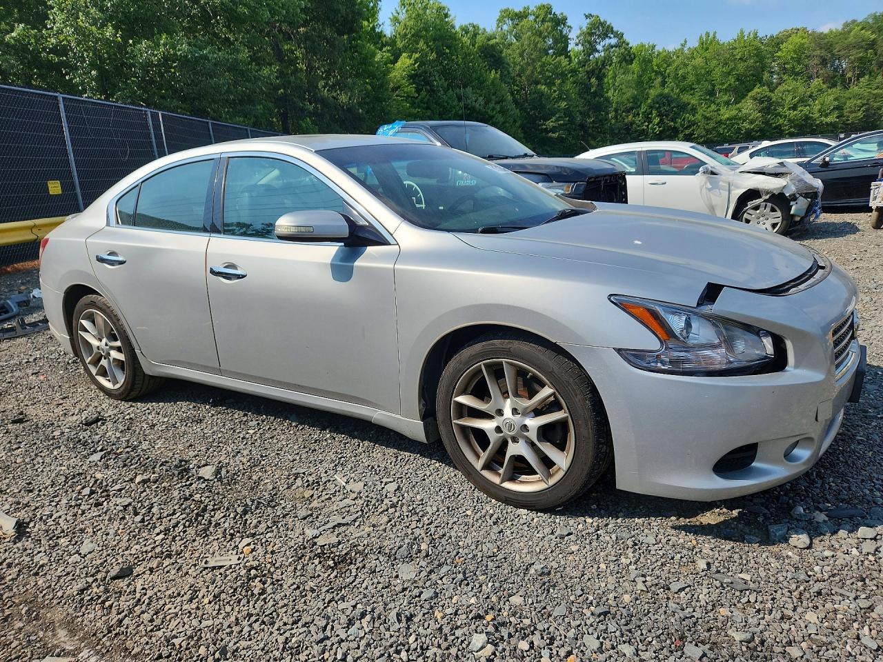 2010 Nissan Maxima 3.5 S Silver vin: 1N4AA5AP0AC844121