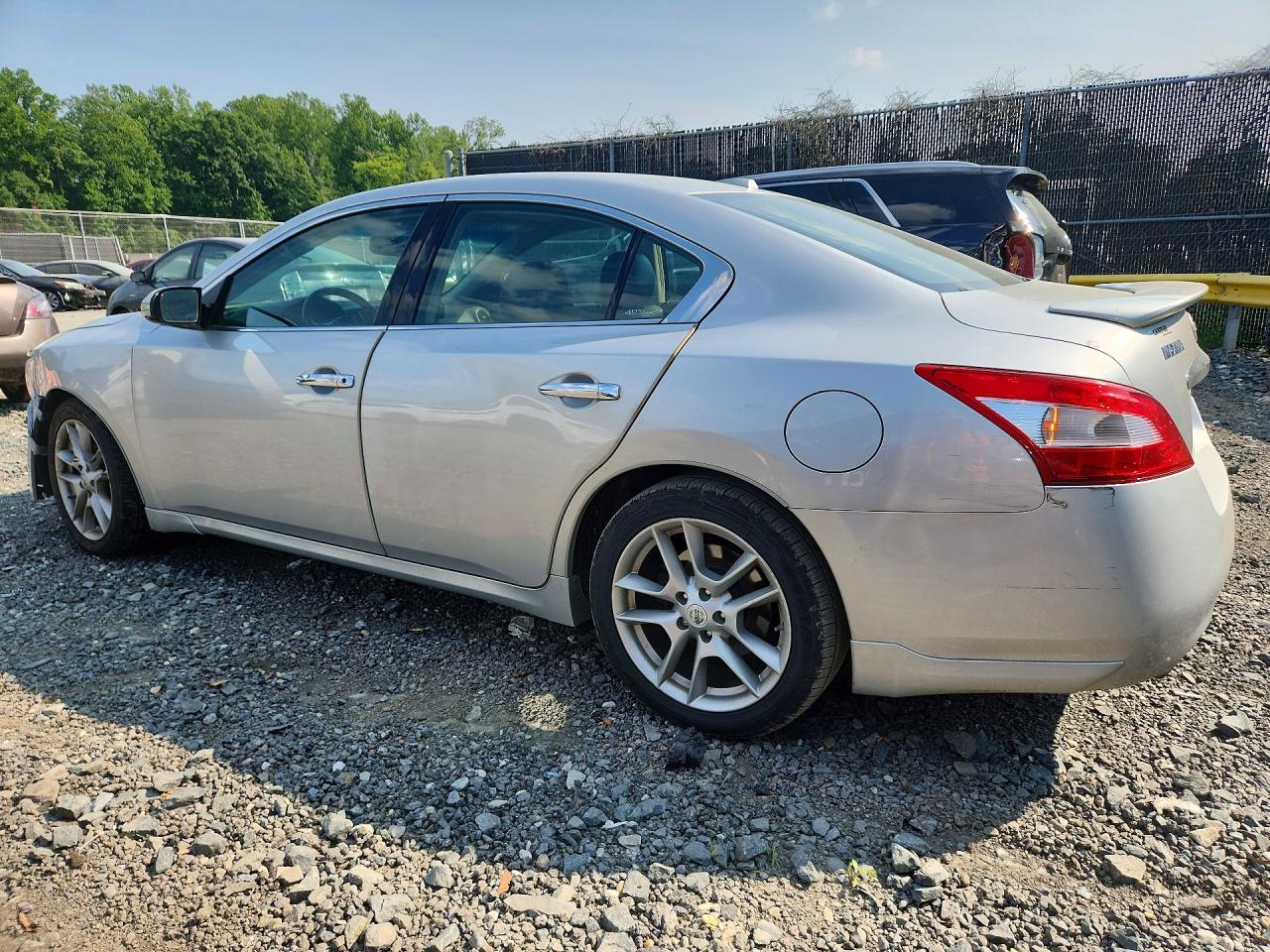 2010 Nissan Maxima 3.5 S Silver vin: 1N4AA5AP0AC844121