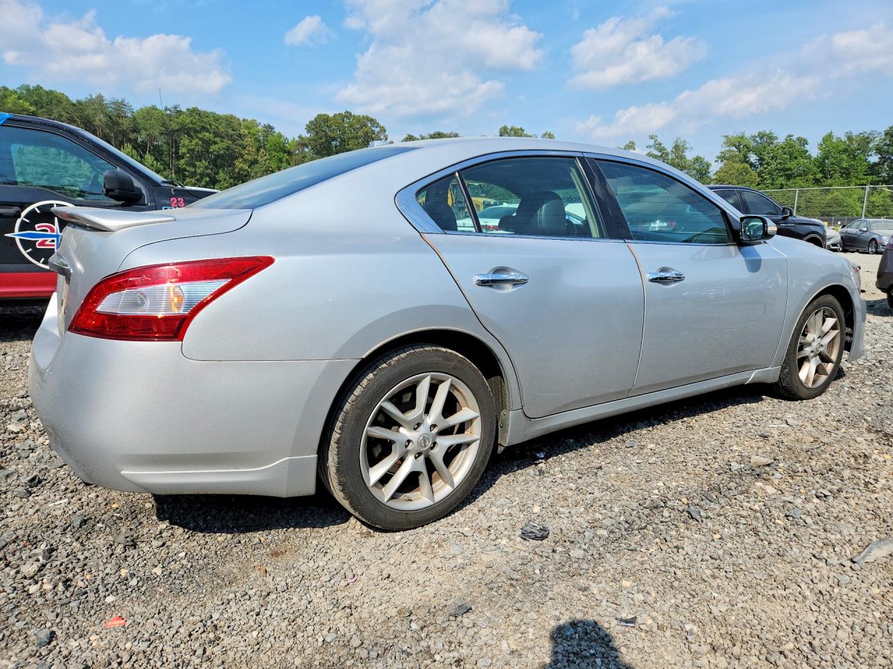 2010 Nissan Maxima 3.5 S Silver vin: 1N4AA5AP0AC844121